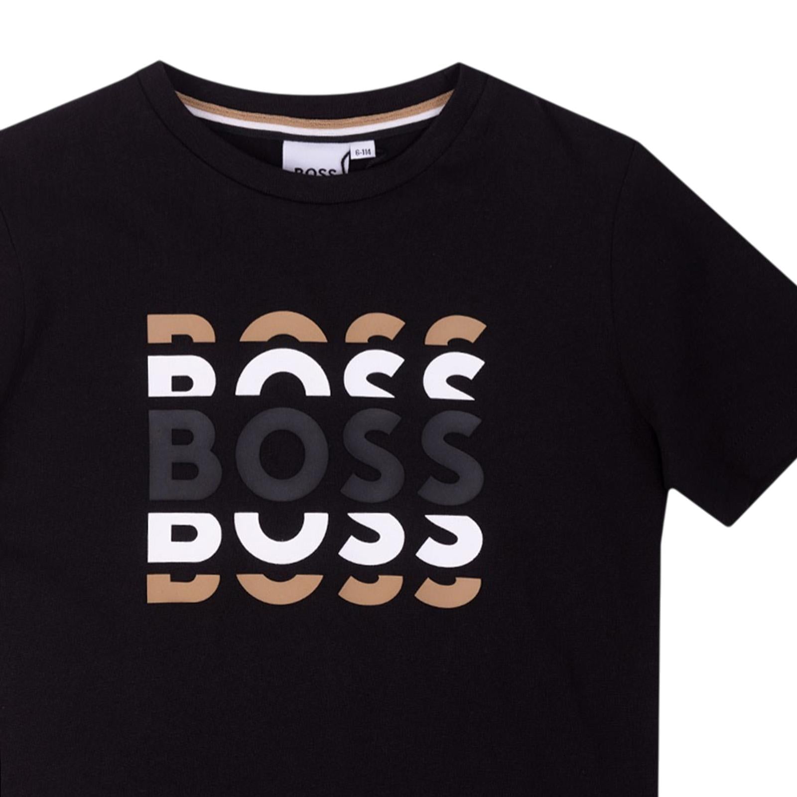 T-shirt HUGO BOSS kids Bambino J25O72 09B