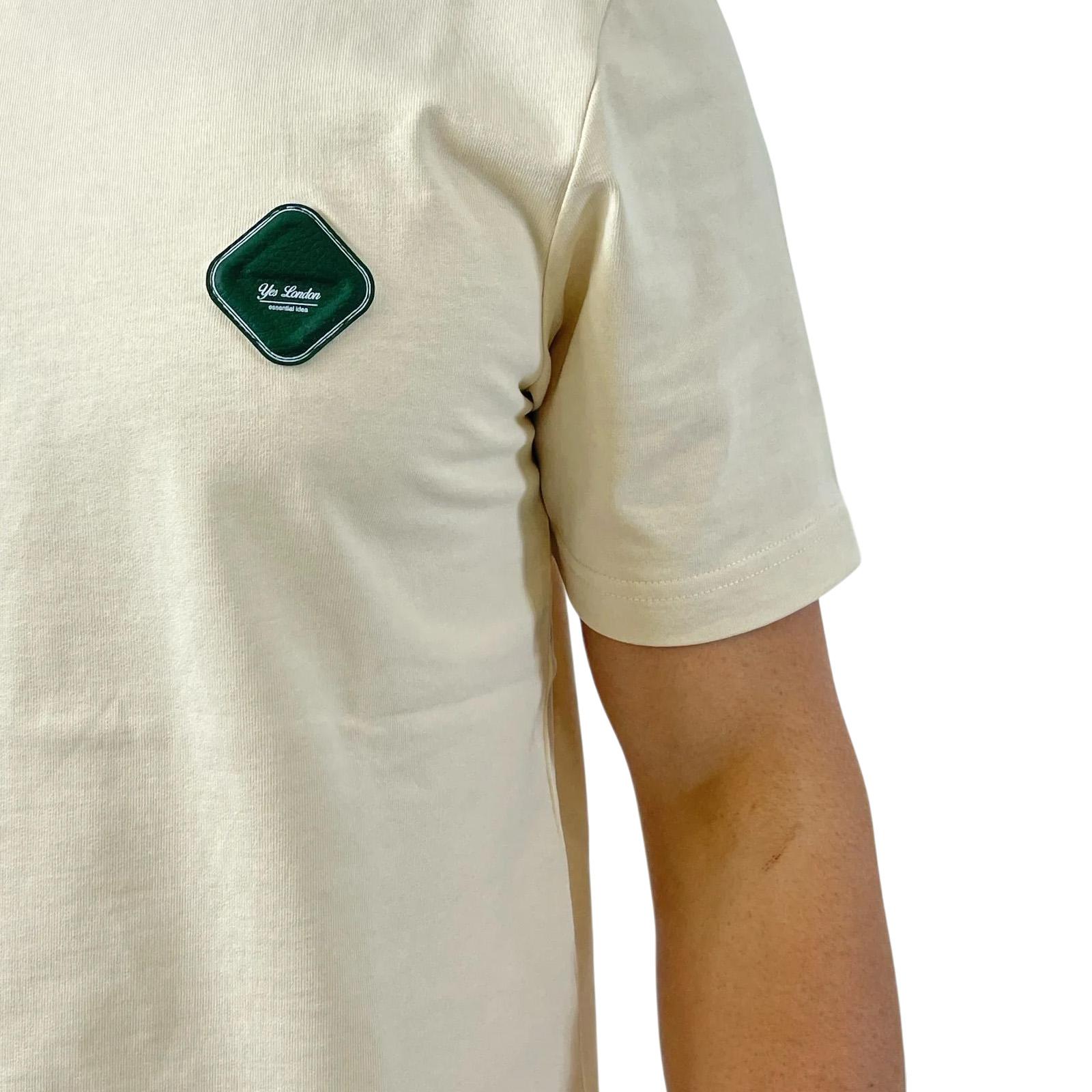 T-shirt YES LONDON XM4183 BEI YES LONDON