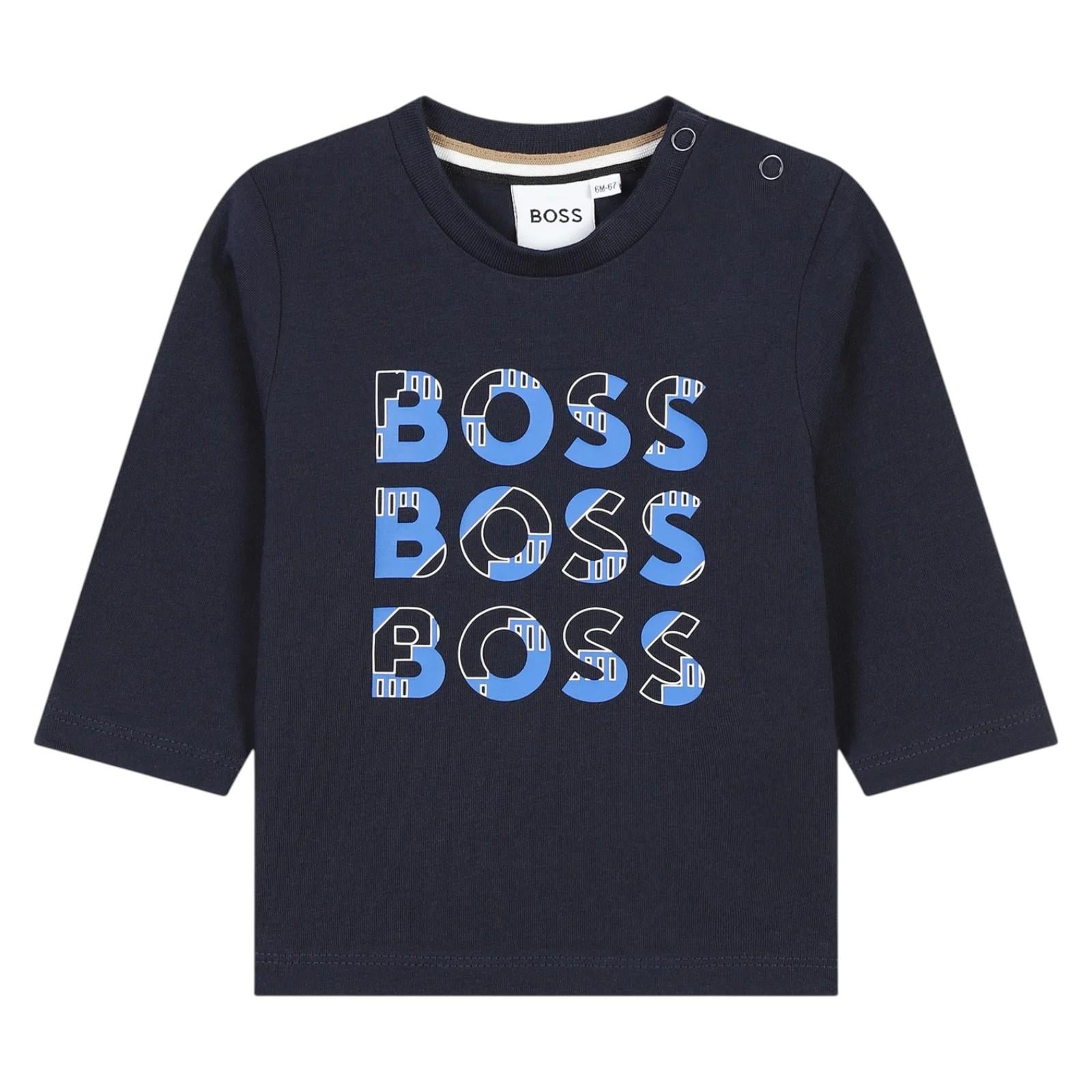 Maglia BOSS kids Bambino J51291 849
