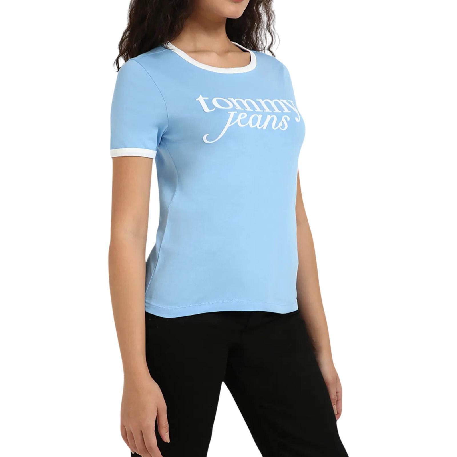 T-shirt TOMMY JEANS Donna DW0DW19449 C12
