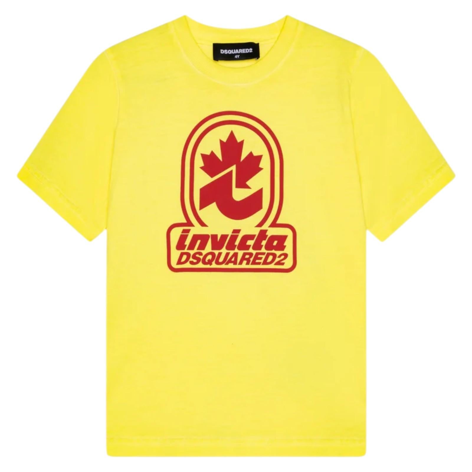 T-shirt DSQUARED2xINVICTA kids DQ2924-D0AD3 DQ205 DSQUARED2