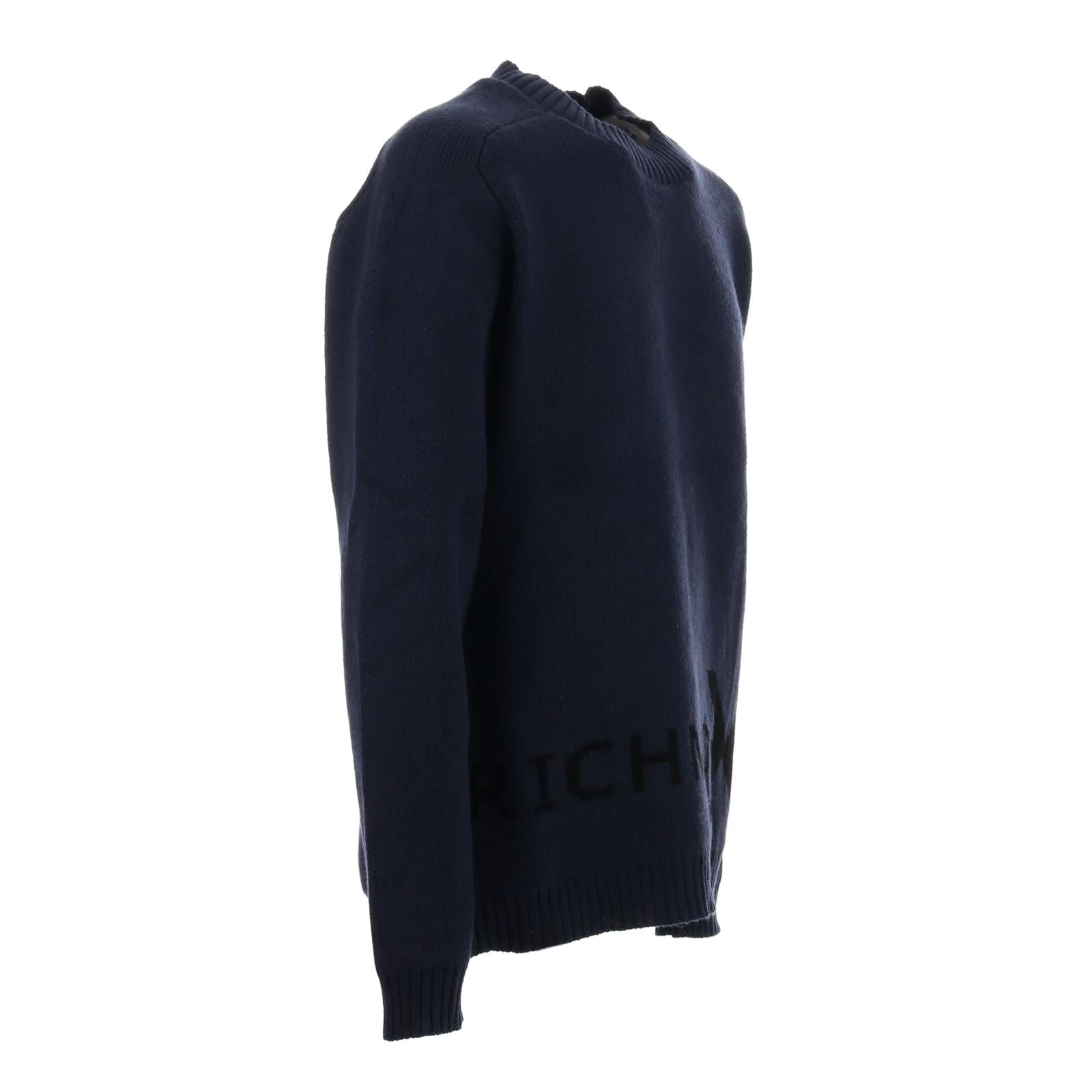 Maglione RICHMOND UMA24106MA-GD NAV RICHMOND