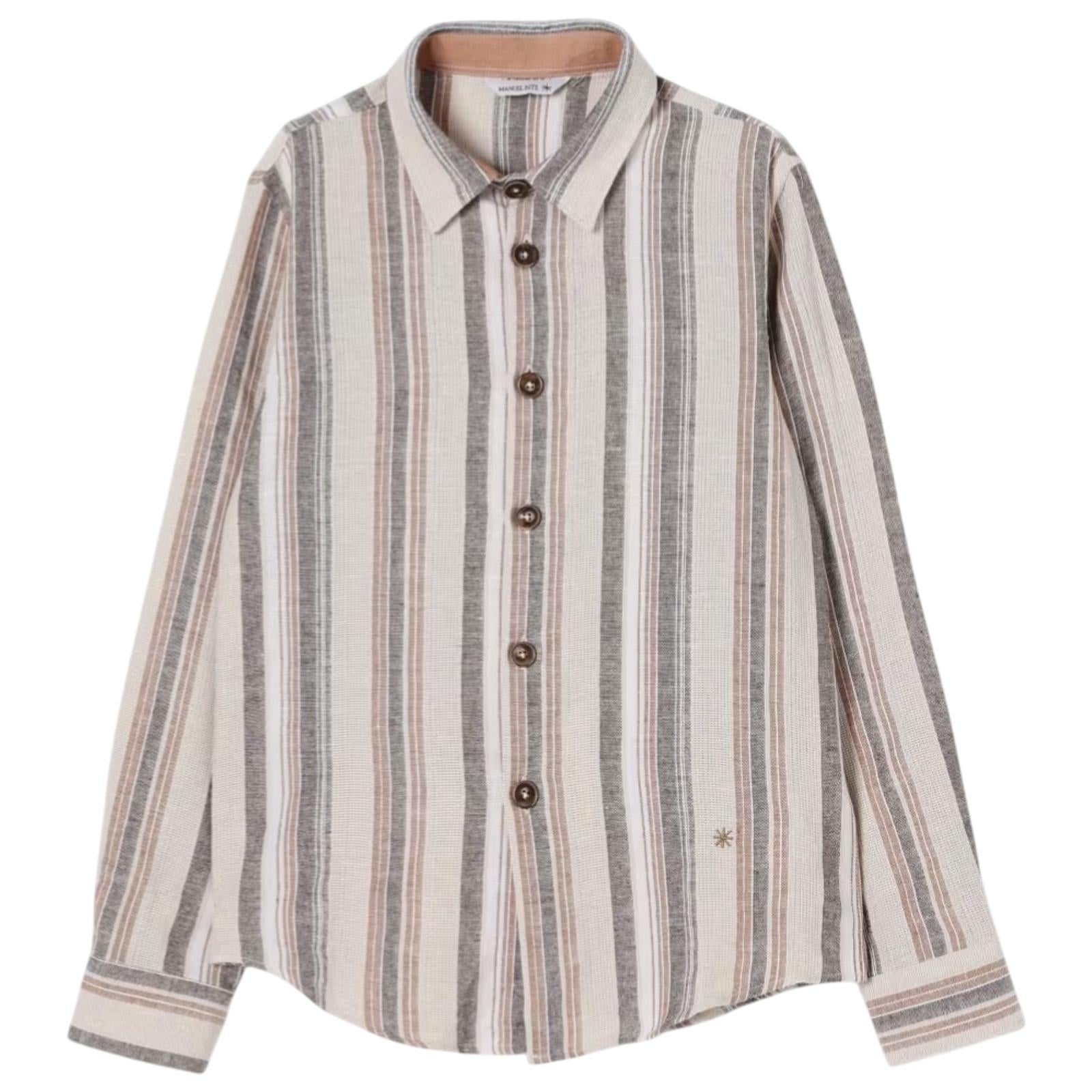 Camicia MANUEL RITZ kids MR3049 BEI MANUEL RITZ