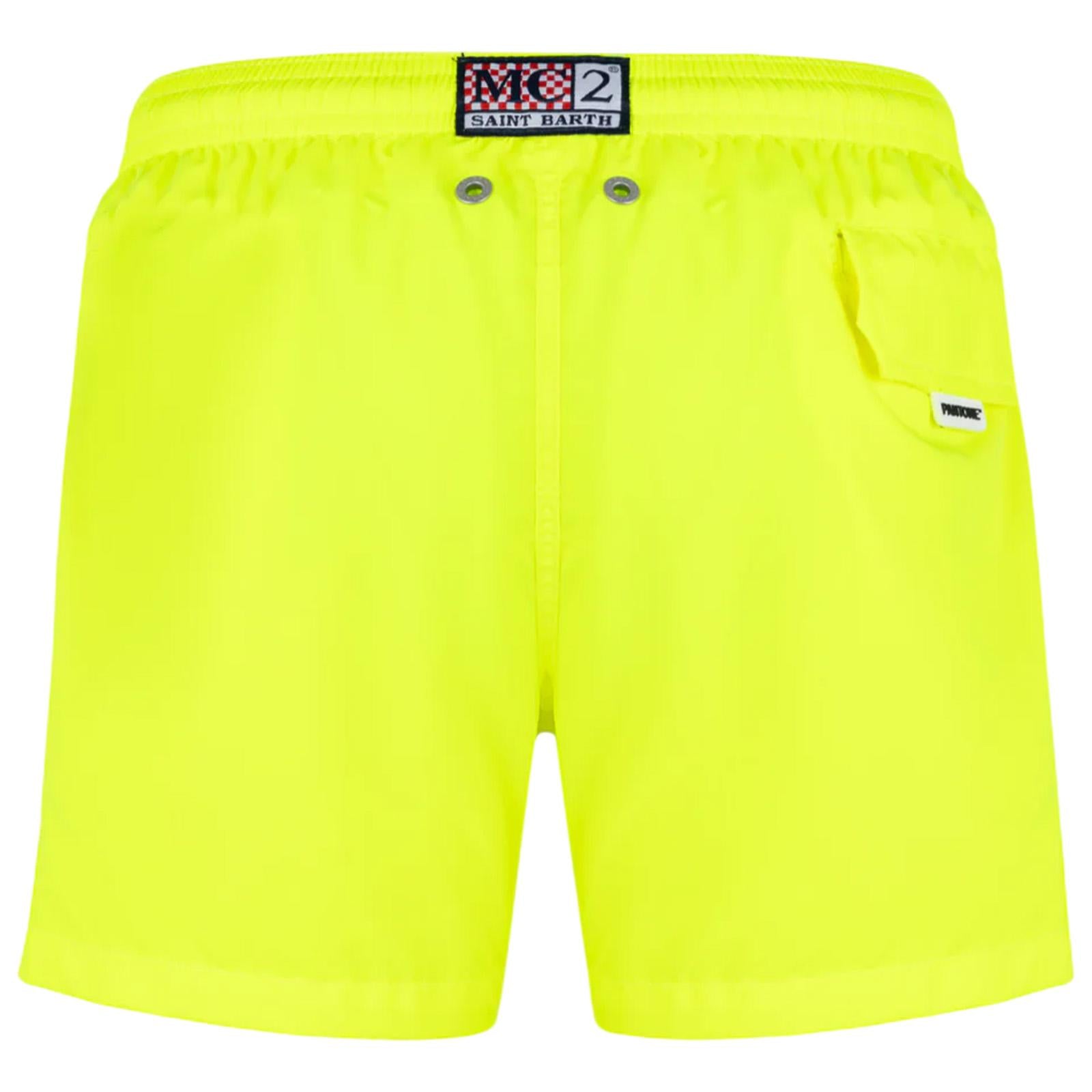 Boxer mare MC2 SAINT BARTH kids JEAN-LIGHTING-PANTONE 01633H MC2 SAINT BARTH