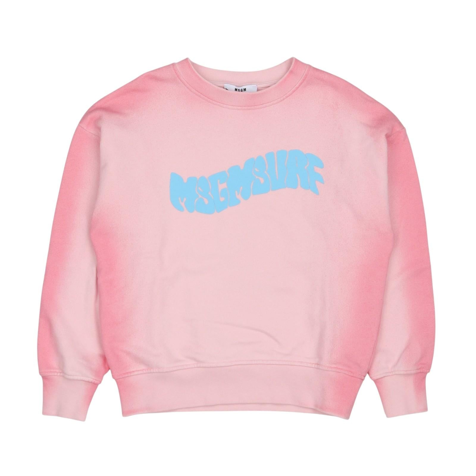 Felpa MSGM kids S5MSJUSW238 ROS MSGM