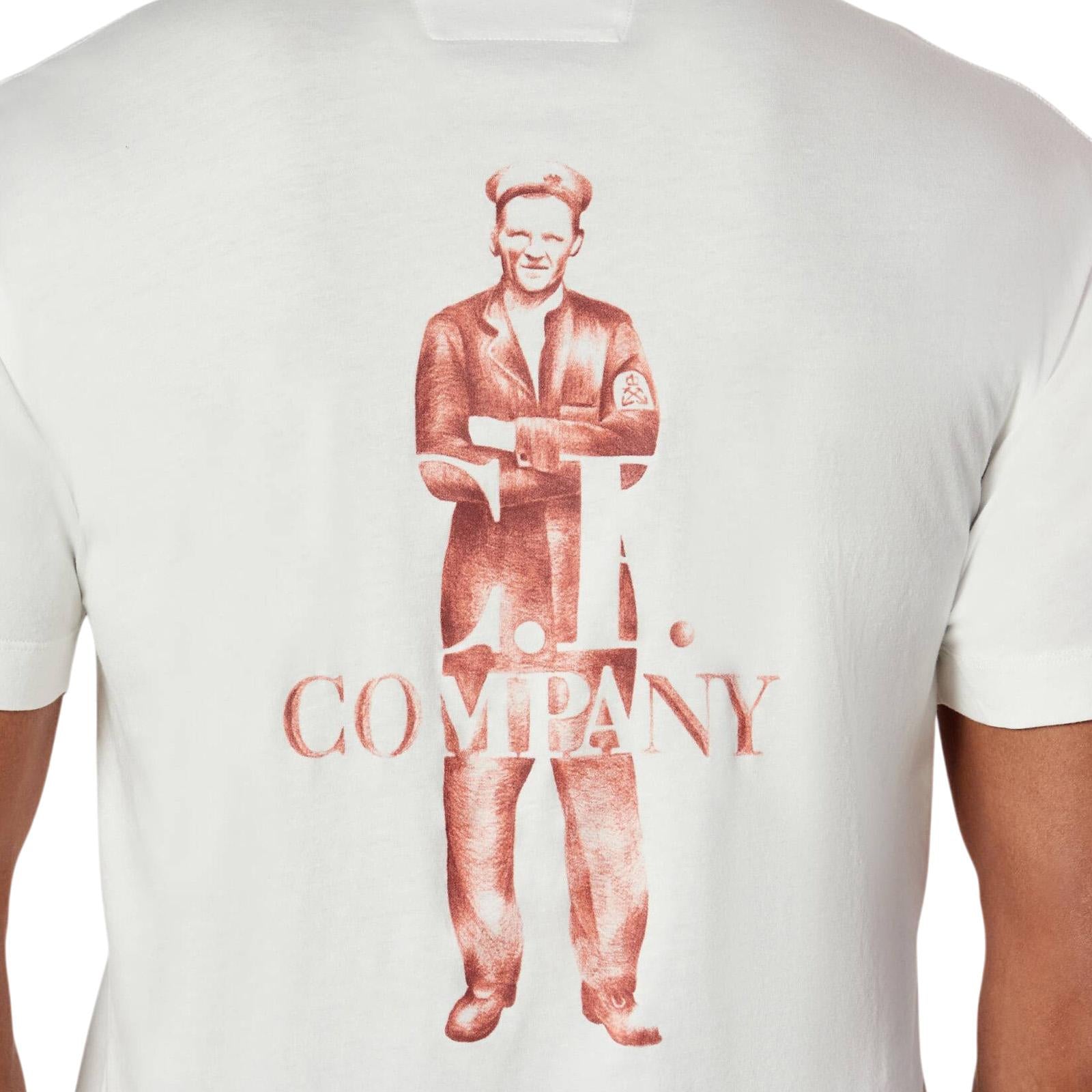T-shirt C.P.COMPANY Uomo 18CMTS141A-005100W 103