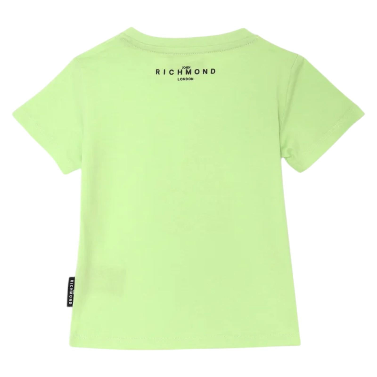 T-shirt RICHMOND kids RIP25051TS VER RICHMOND