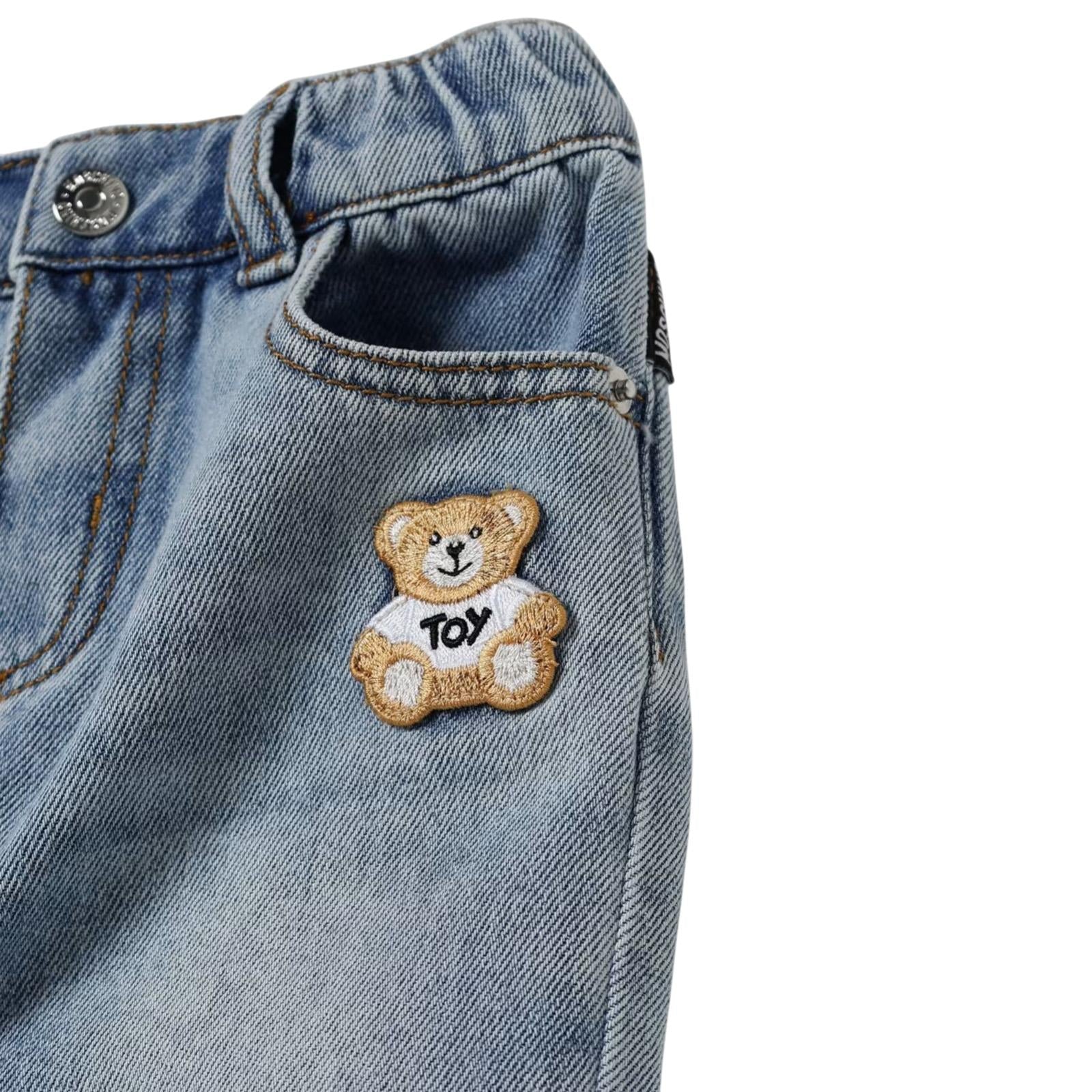 Jeans MOSCHINO kids Bambino MUP05B-L0E34 DEN