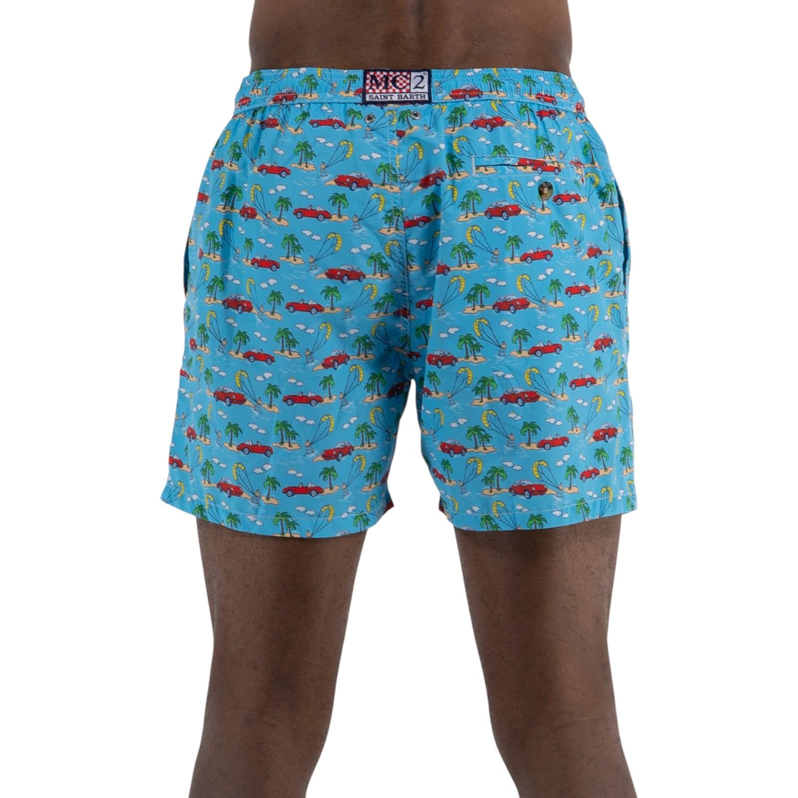Boxer mare MC2 SAINT BARTH Uomo LIGHTING-MICRO-FANTASY CEL