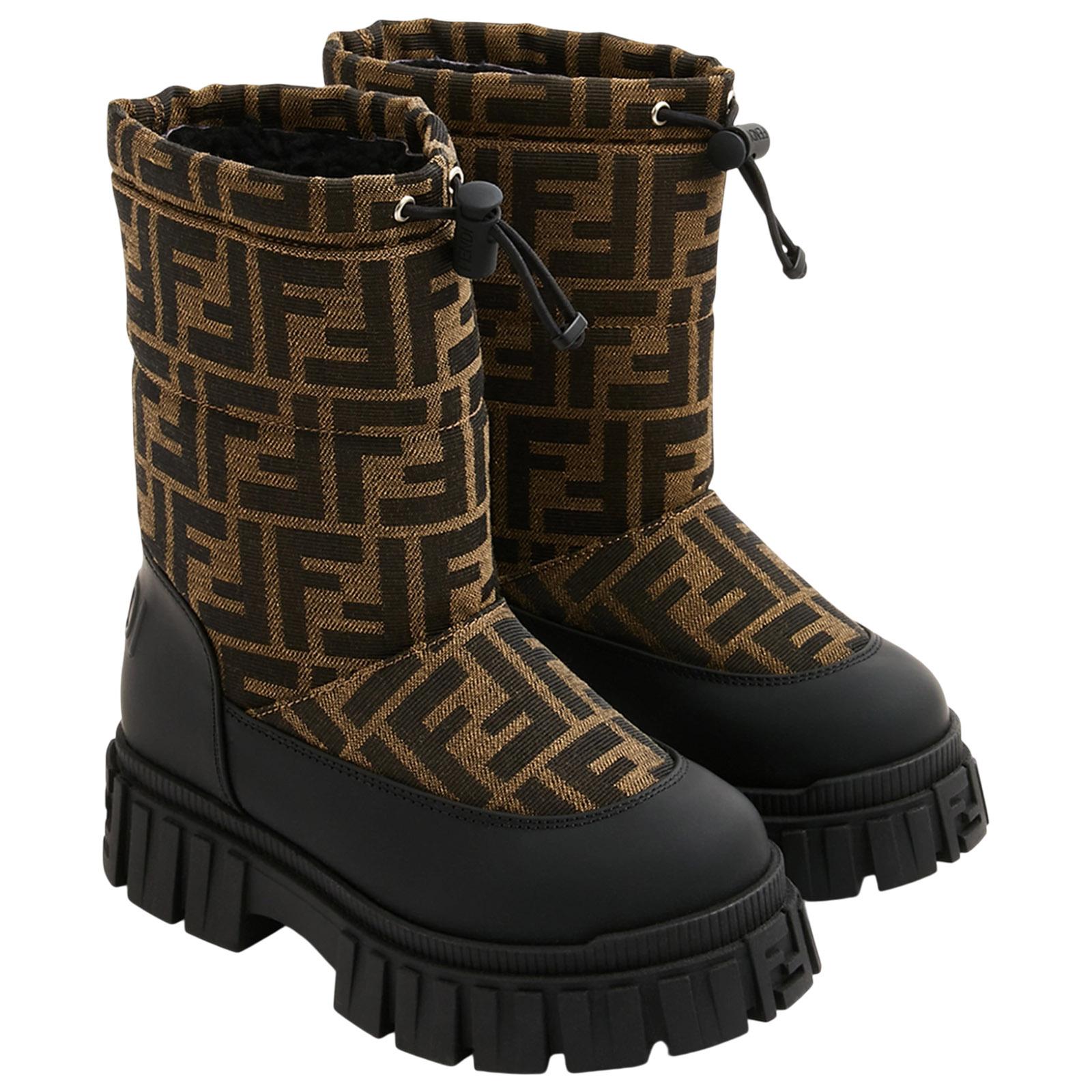 Stivali FENDI kids JMR392-AGER F0PMM FENDI