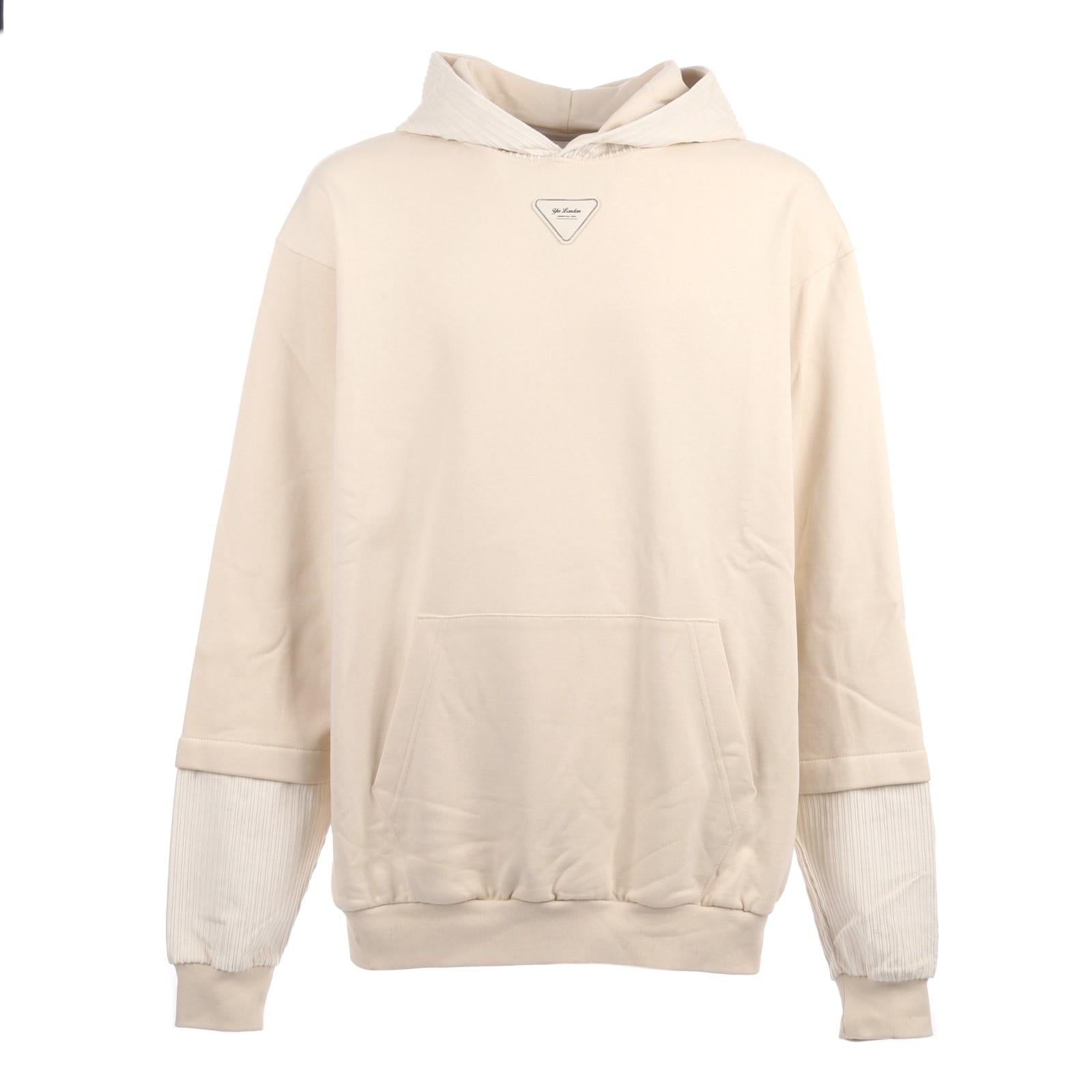 Felpa YES LONDON XMF3925 BEI YES LONDON