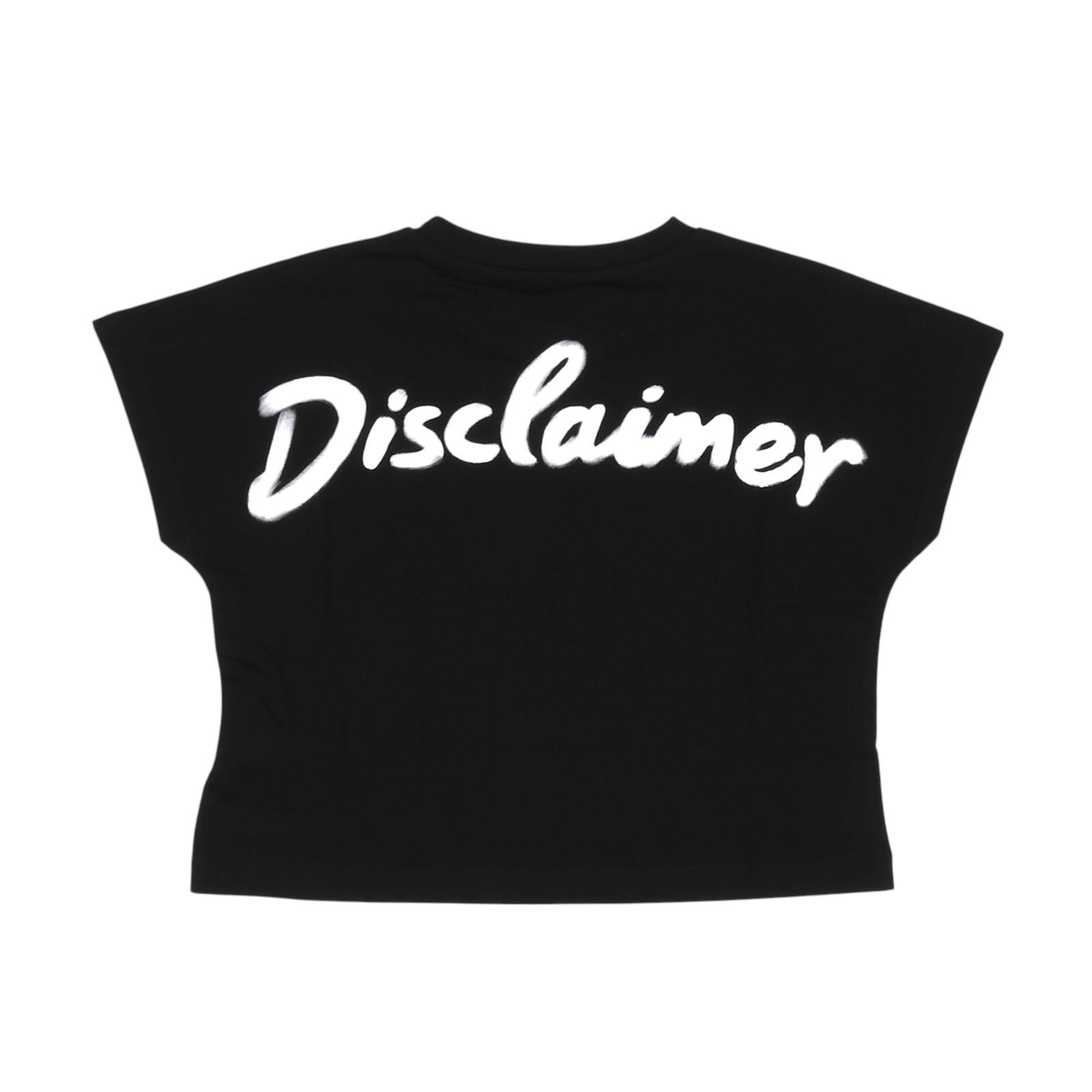 T-shirt DISCLAIMER kids 25EDK58512 NER-B DISCLAIMER