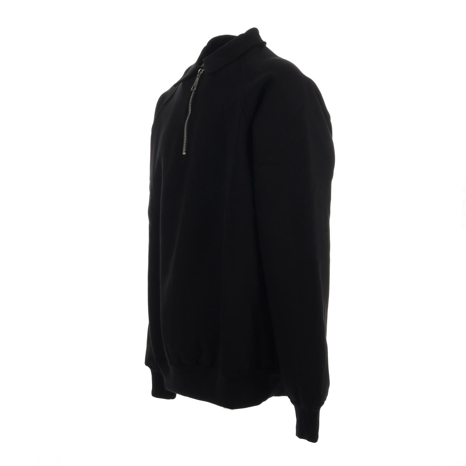 Felpa DUE PUNTO ZERO FLP-03 NER DUE PUNTO ZERO