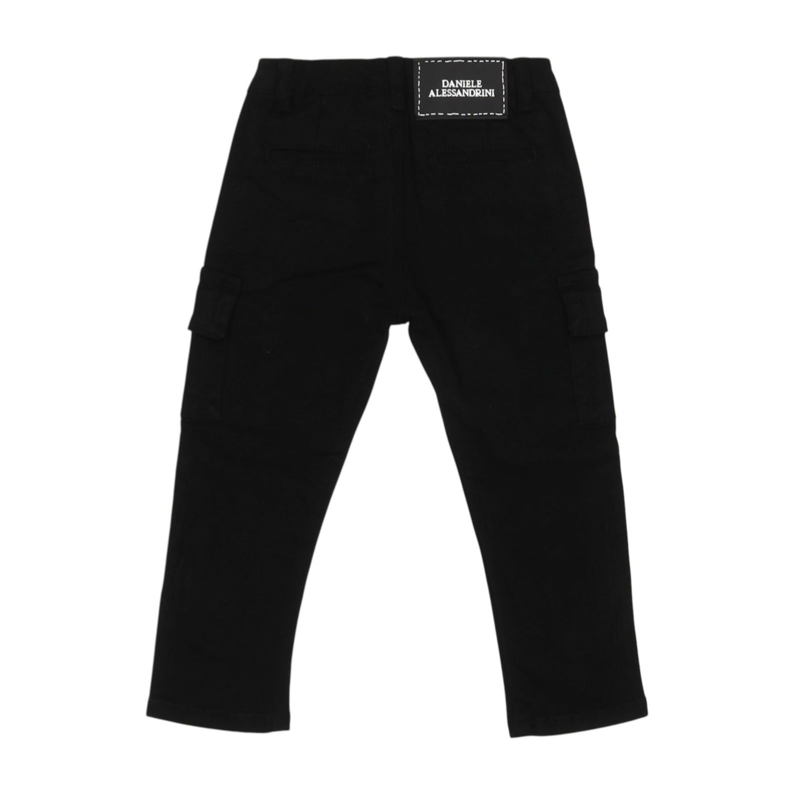 Pantalone DANIELE ALESSANDRINI kids 1291P00023 NER DANIELE ALESSANDRINI
