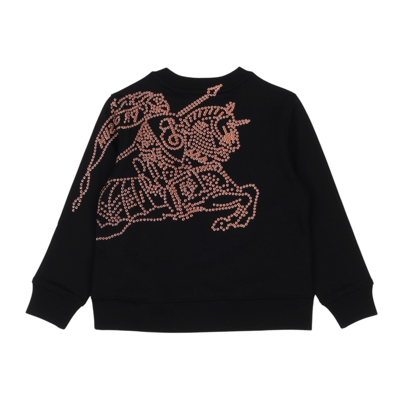 Felpa BURBERRY kids Bambina 8091028 NER