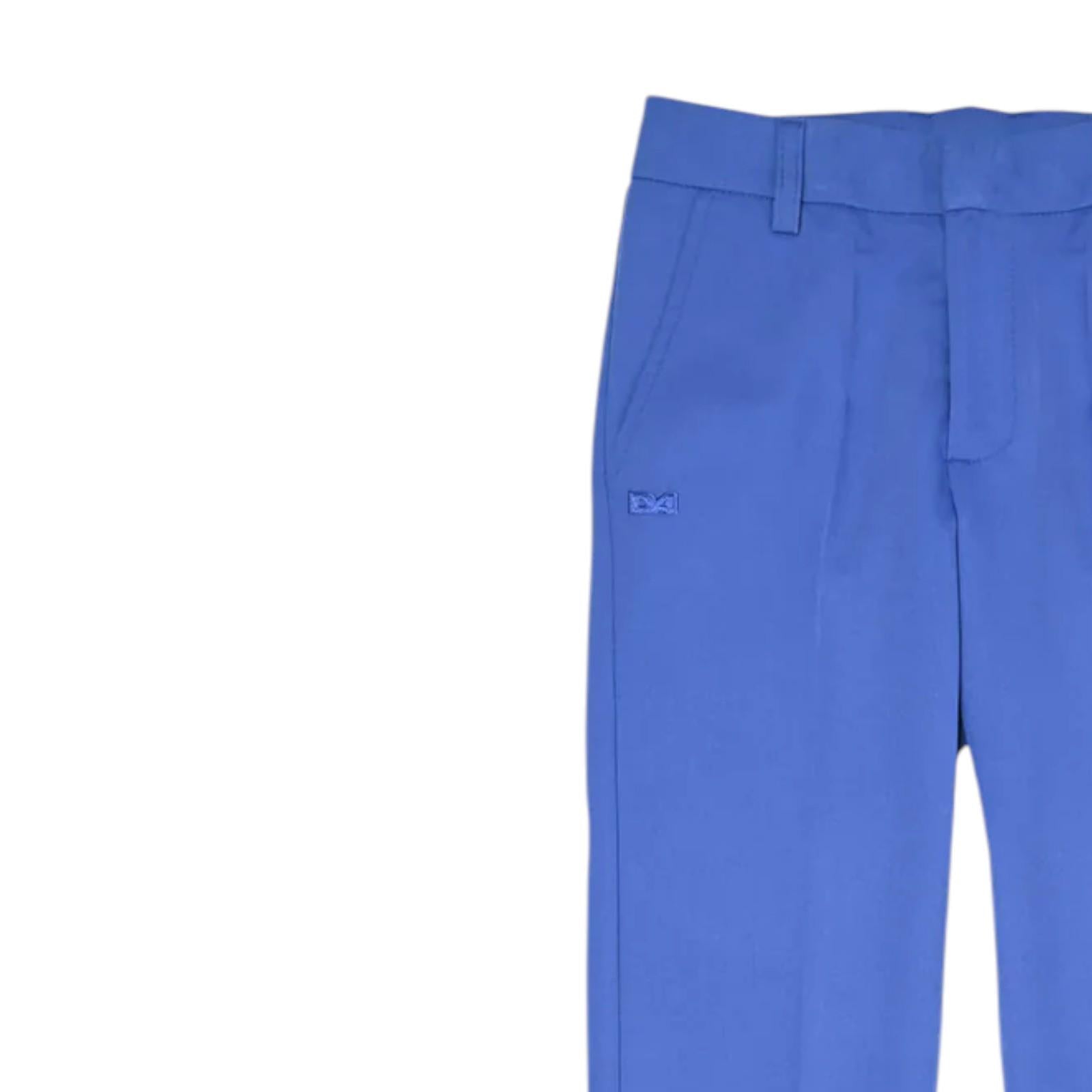 Pantalone DANIELE ALESSANDRINI kids 1235P00299 BLUE DANIELE ALESSANDRINI