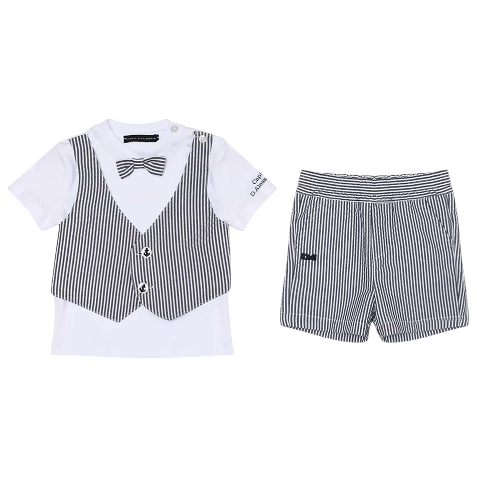 Completo DANIELE ALESSANDRINI kids 1296K200253 BLU DANIELE ALESSANDRINI