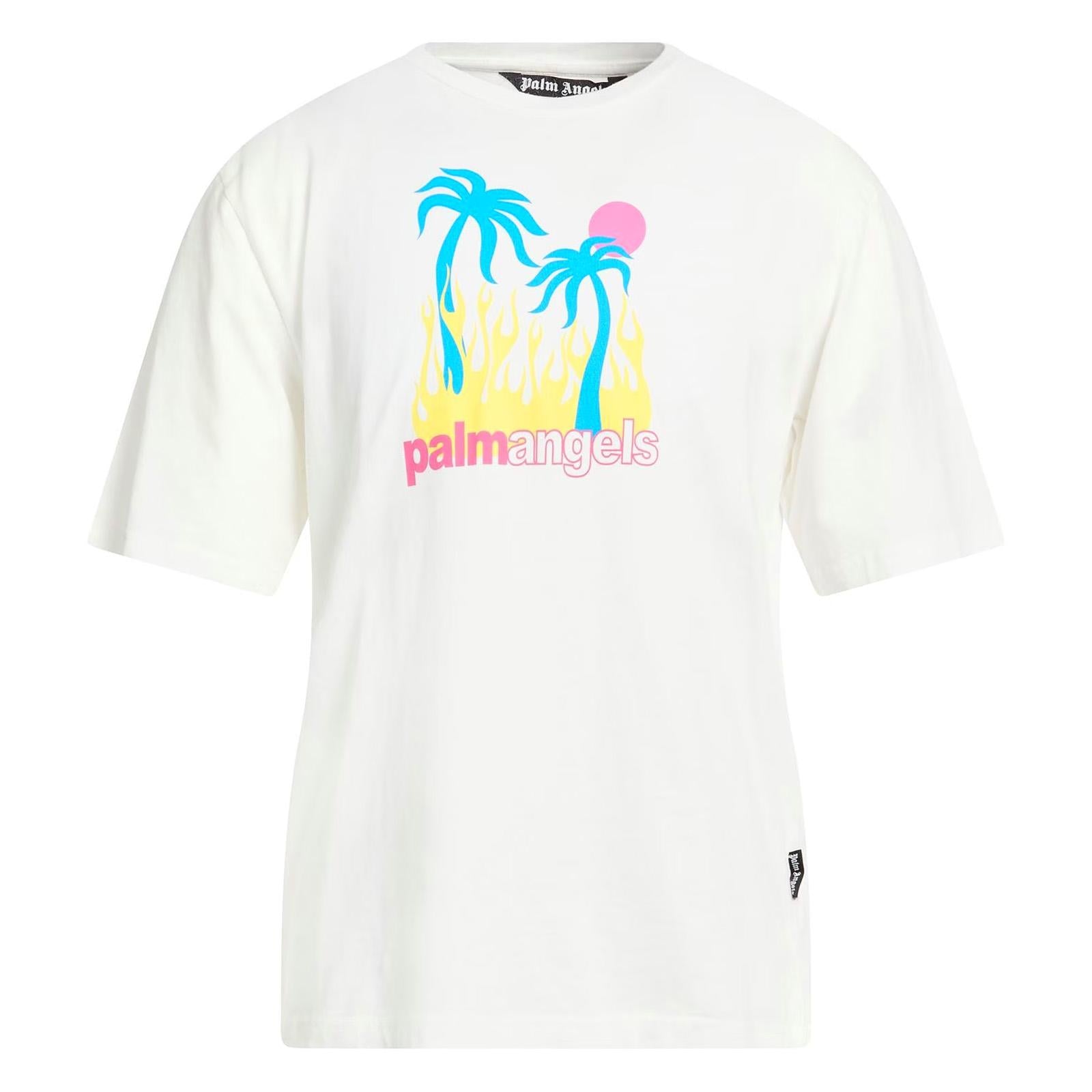 T-shirt PALM ANGELS PMAA089S25JER002 0384 PALM ANGELS