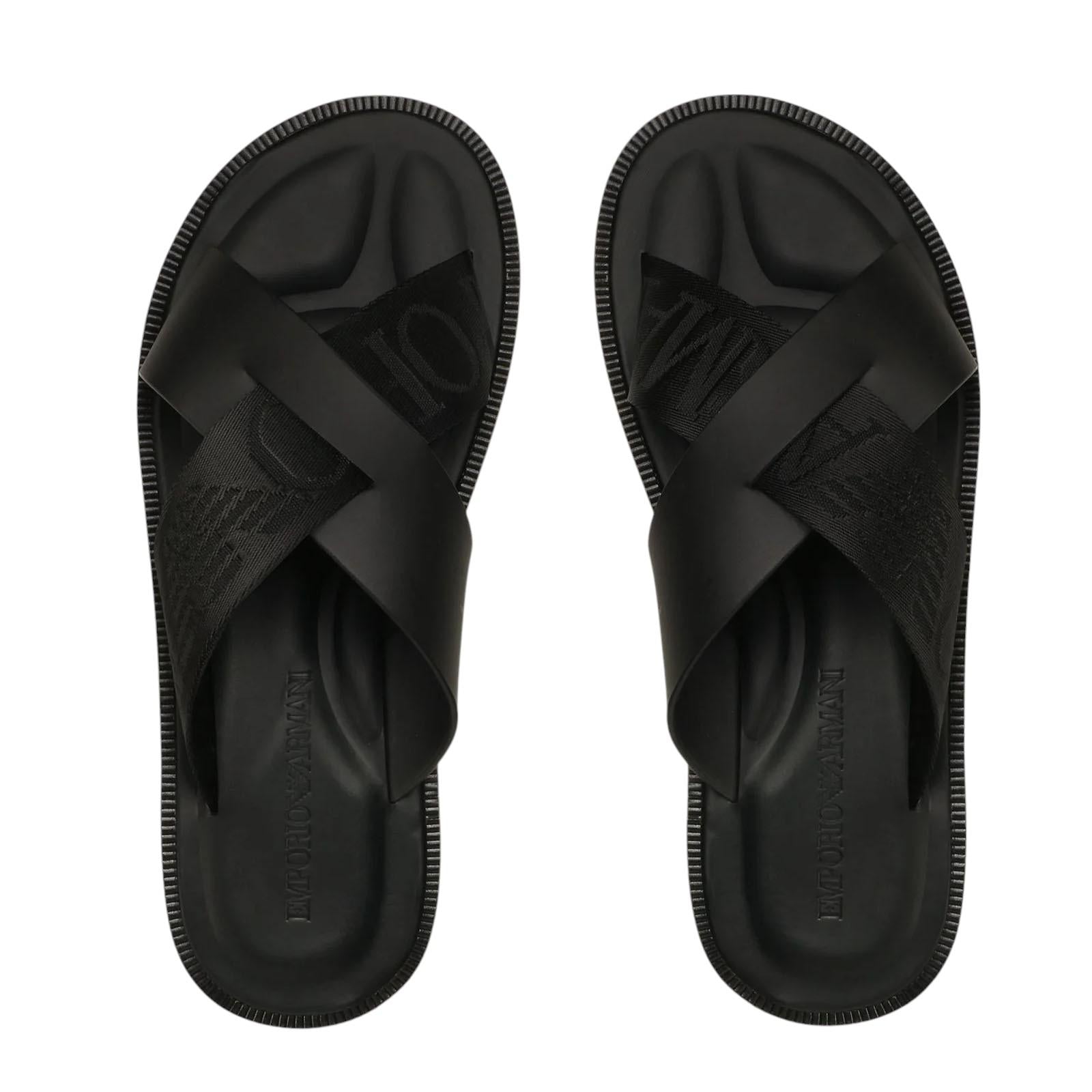 Slippers EMPORIO ARMANI MAN X4P124-XN787 K001