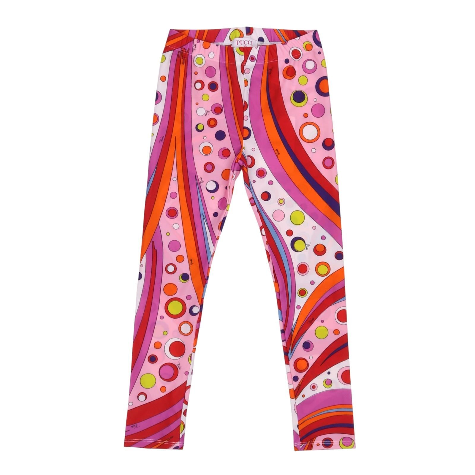 Leggings EMILIO PUCCI kids PW6C50-J0475 437MC EMILIO PUCCI