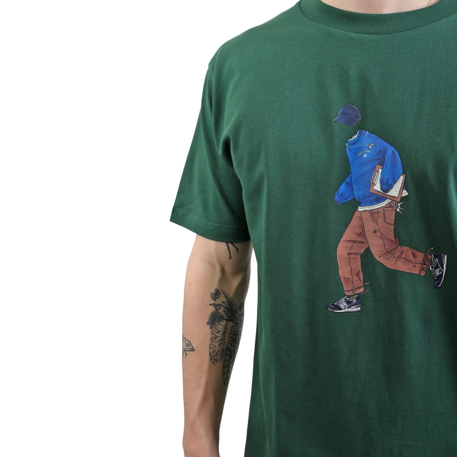 T-shirt NEW BALANCE Uomo MT41579 NWG