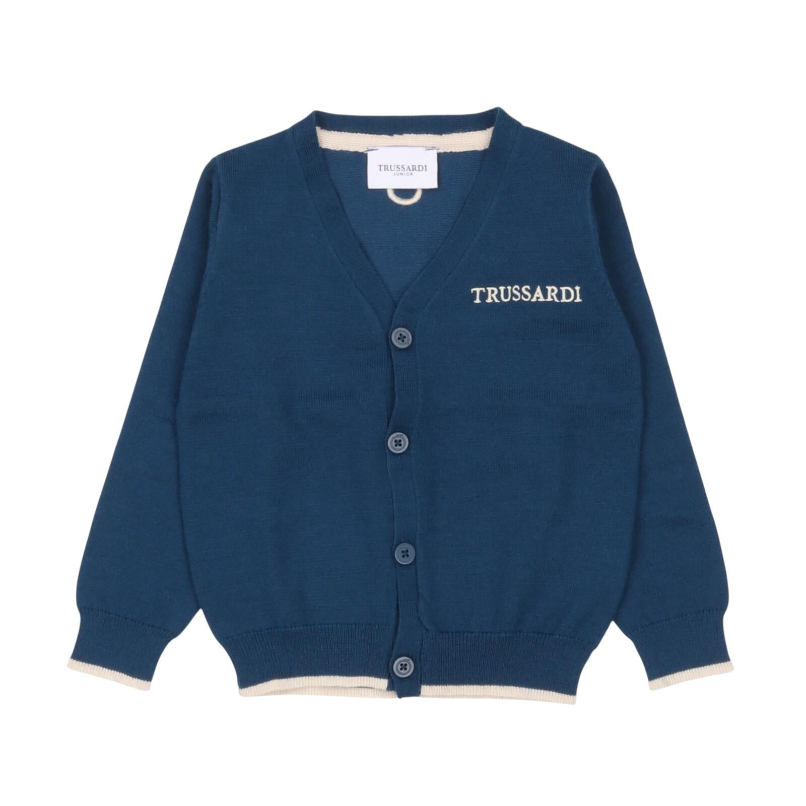 Cardigan TRUSSARDI kids TIA24130CD-RI OTT TRUSSARDI