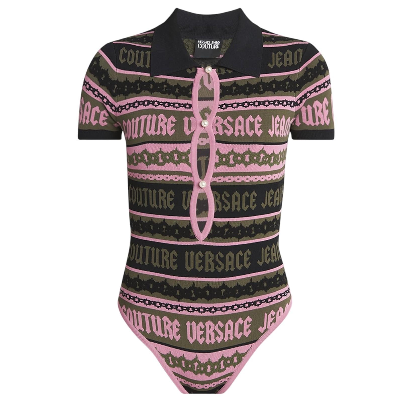 Polo VERSACE JEANS 77HAFM32-CM40H 151 VERSACE JEANS