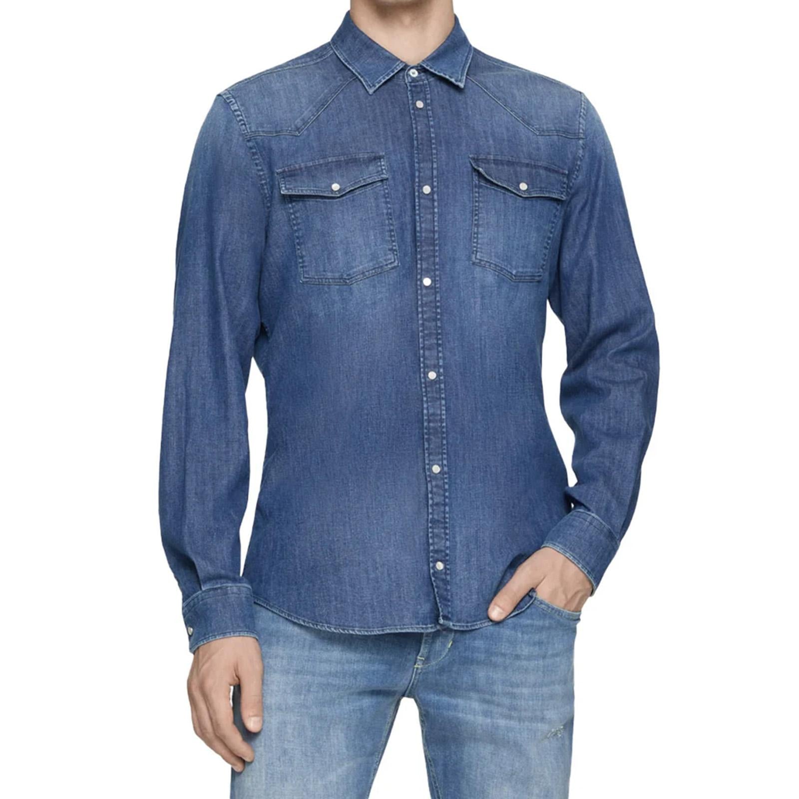 Camicia DONDUP UC345S-DS0259U-IZ2 800 DONDUP