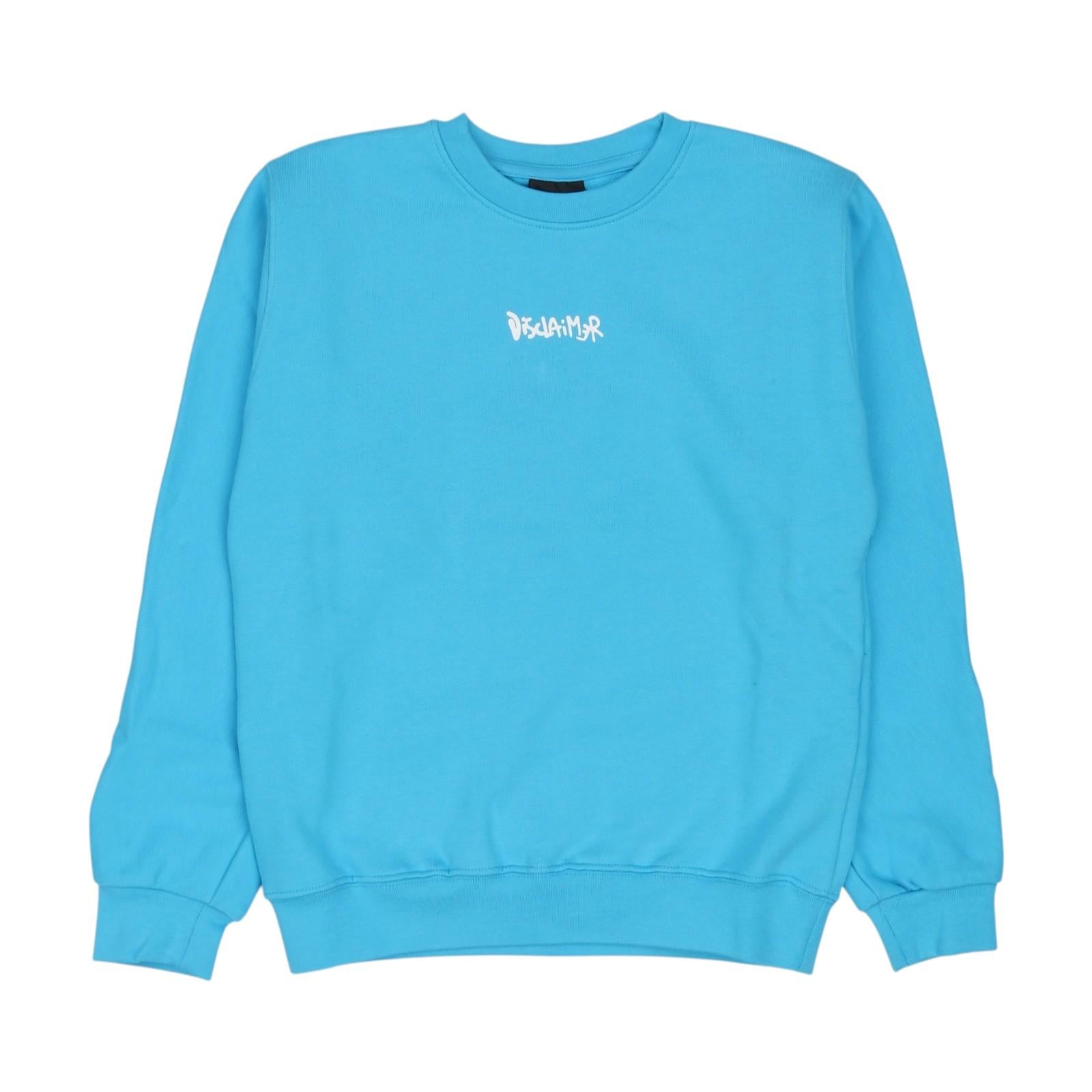 Felpa DISCLAIMER kids 25EDK58404 CEL DISCLAIMER