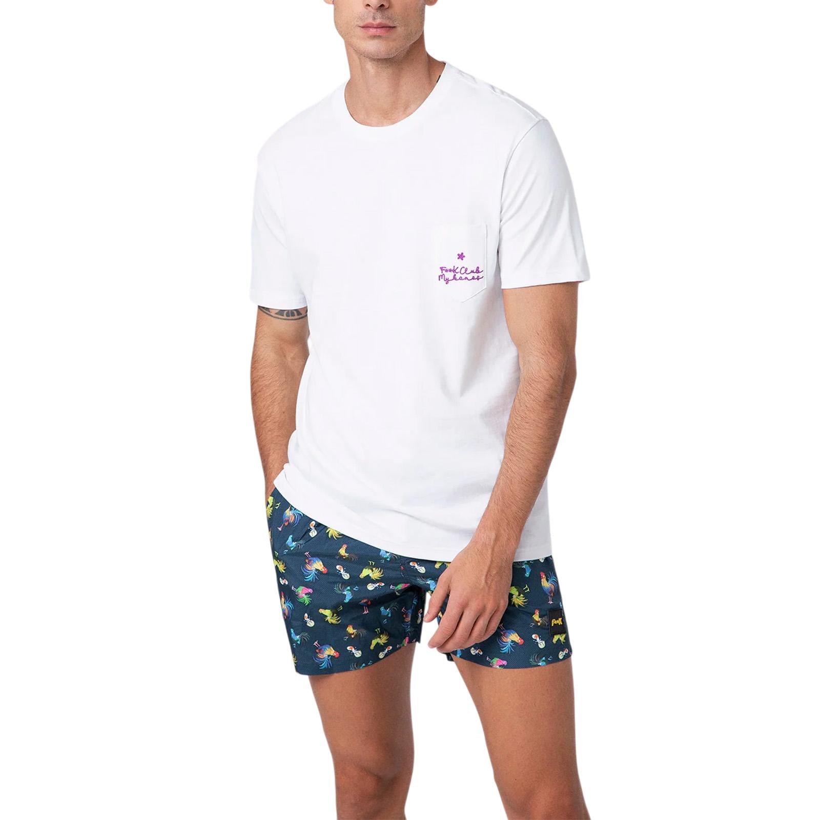 T-shirt FK Uomo FK25-M01TS72 WH