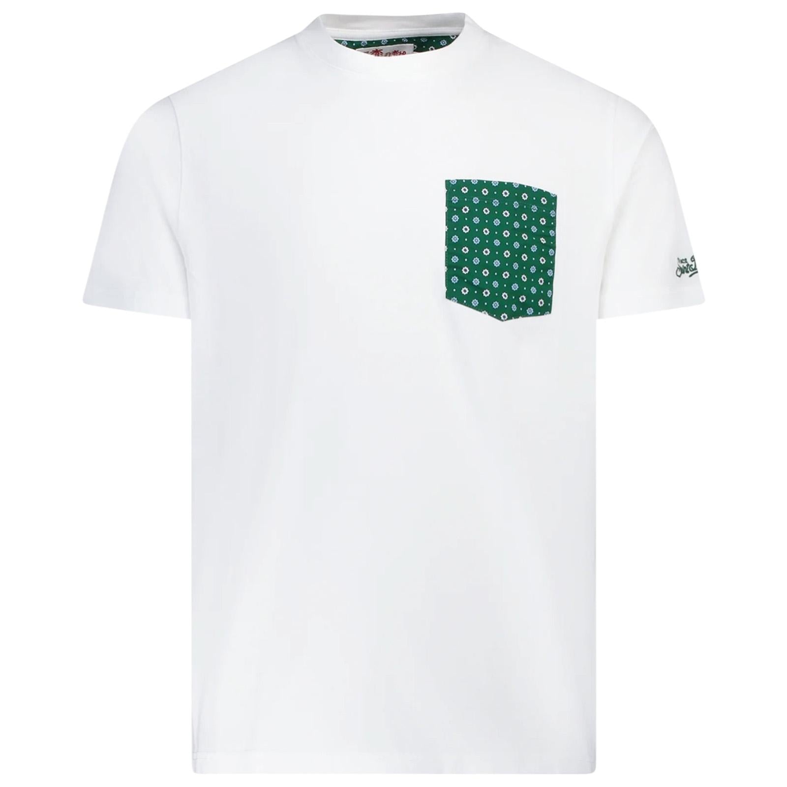 T-shirt MC2 SAINT BARTH BLANCHE 05556H MC2 SAINT BARTH