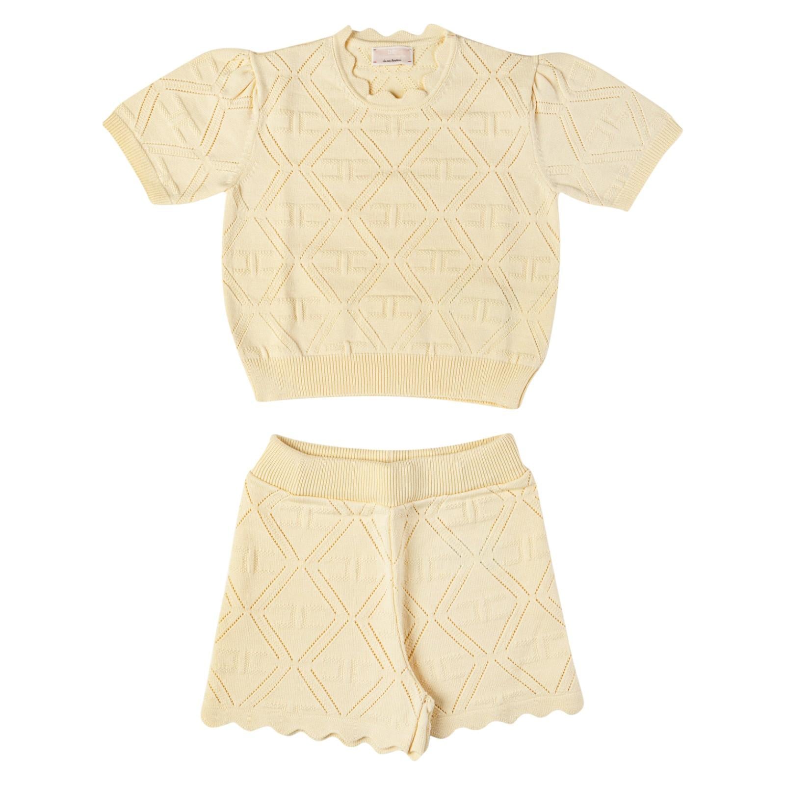 Completo ELISABETTA FRANCHI kids EGCM006-FL060 2023 ELISABETTA FRANCHI
