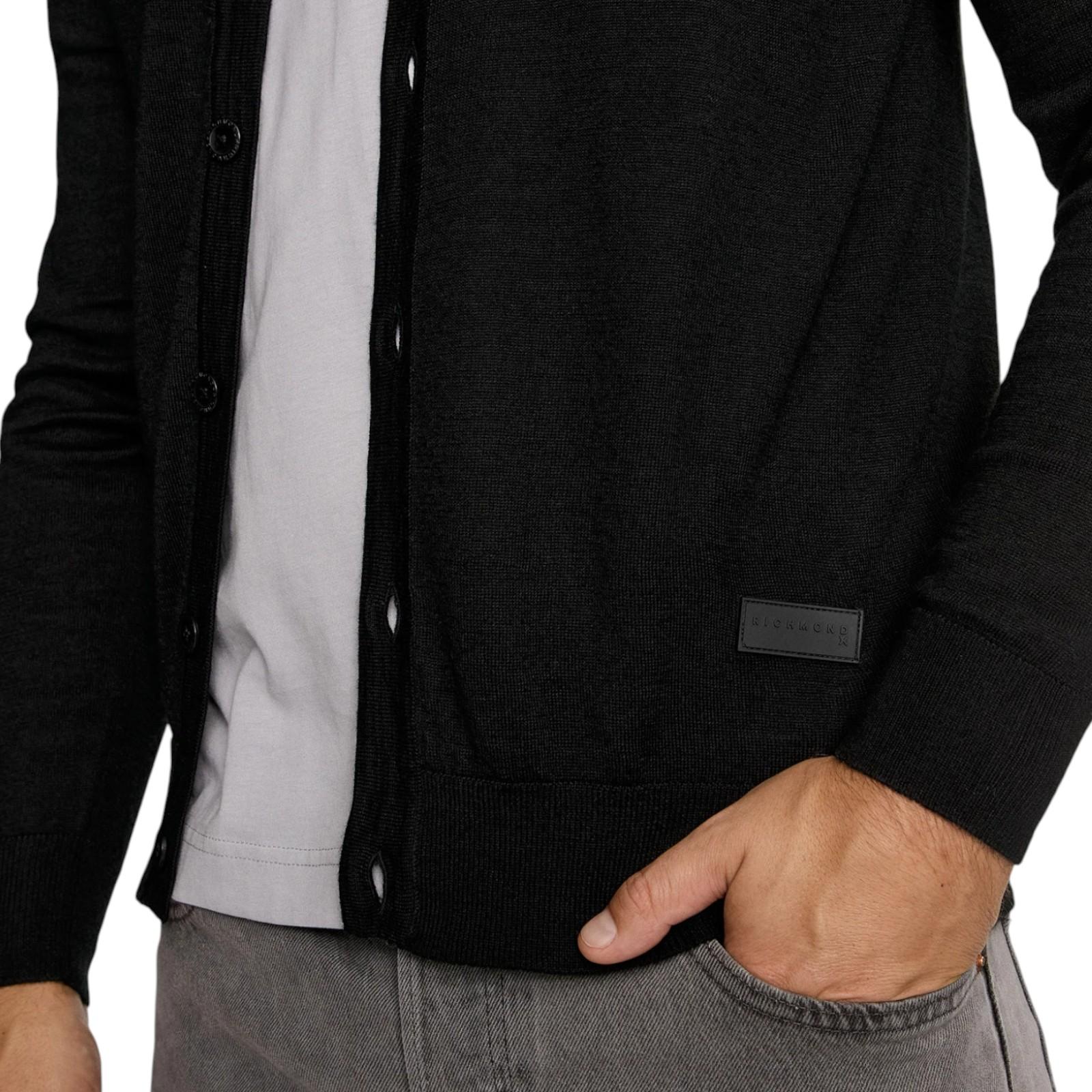 Cardigan RICHMOND UMA24064CD-RI NER RICHMOND