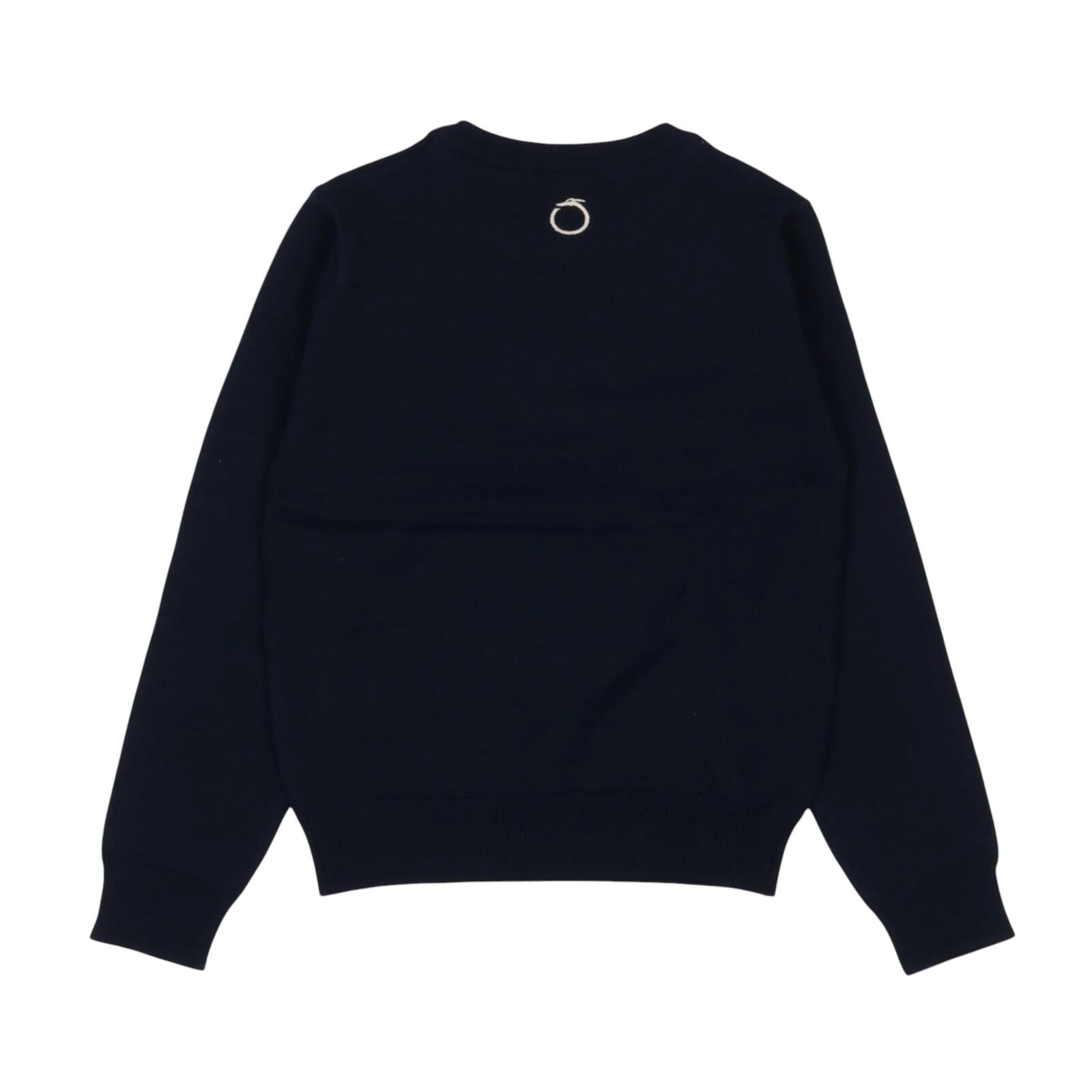 Maglione TRUSSARDI kids TIA24149MA-RI NAV TRUSSARDI