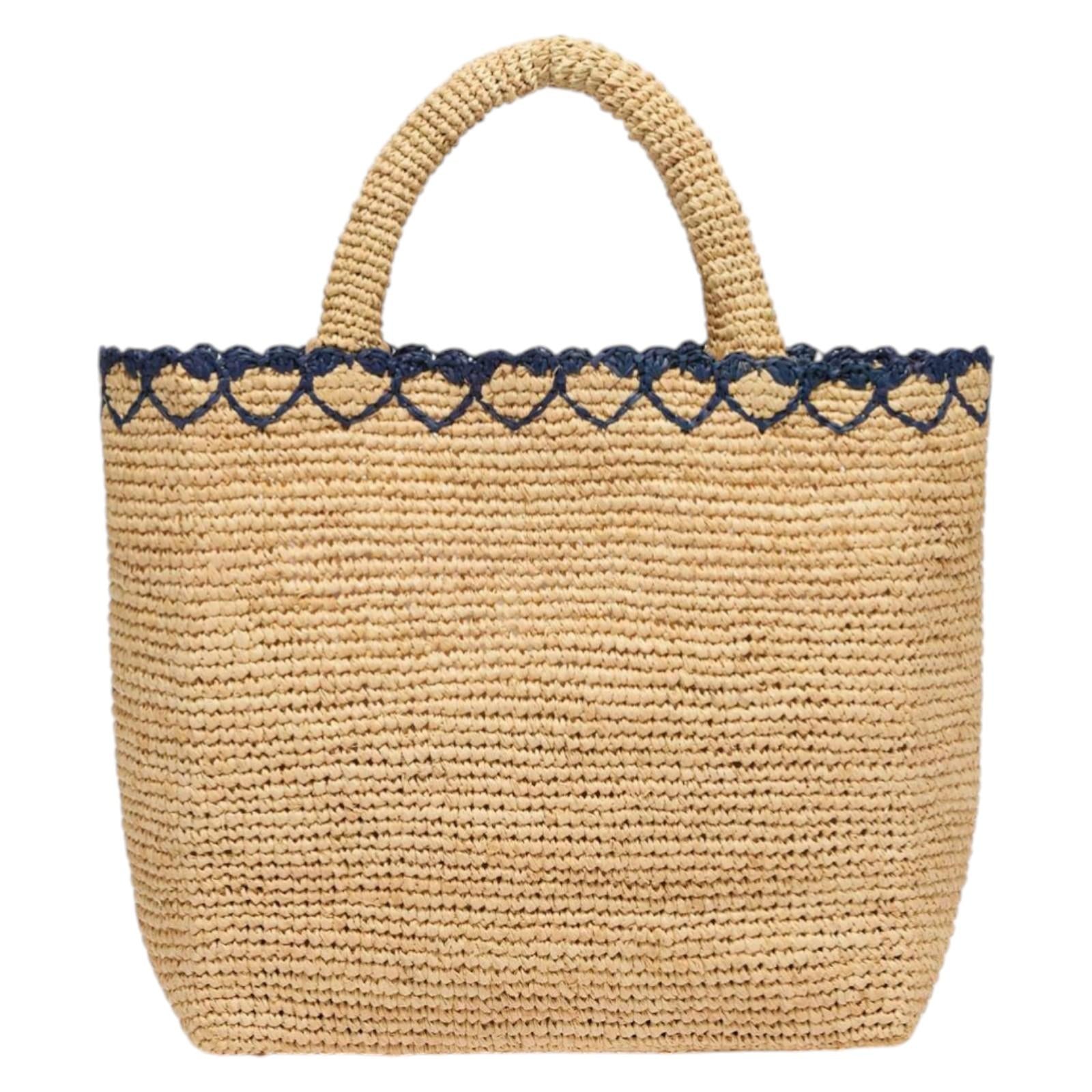 Borsa MC2 SAINT BARTH RAFFIA-BEACH-MID 00168H MC2 SAINT BARTH