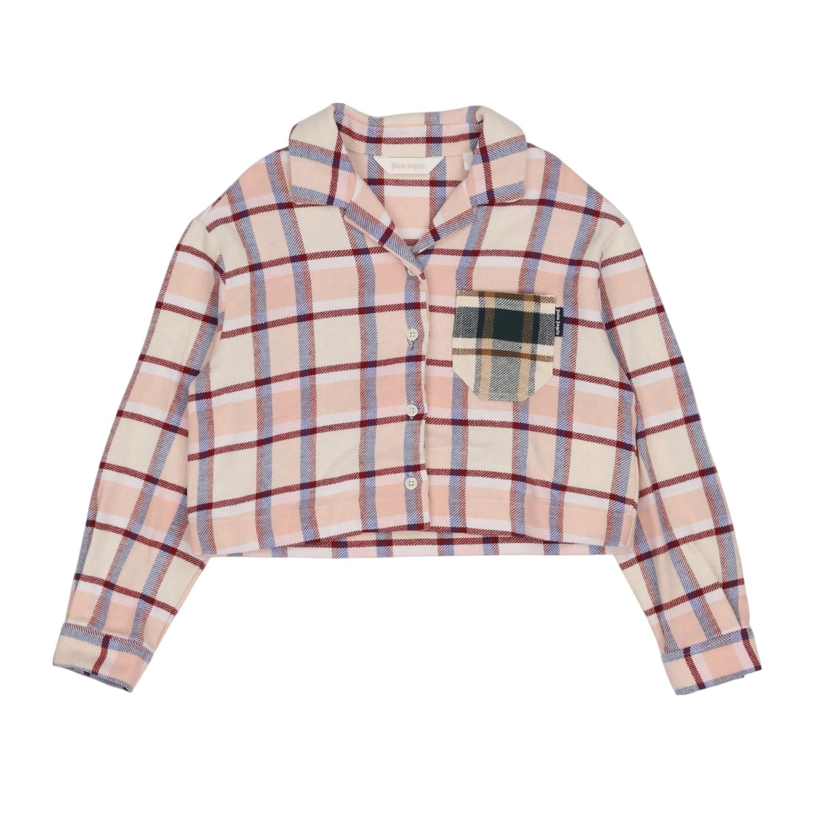 Camicia PALM ANGELS kids PGGE001F23FAB001 3455 PALM ANGELS