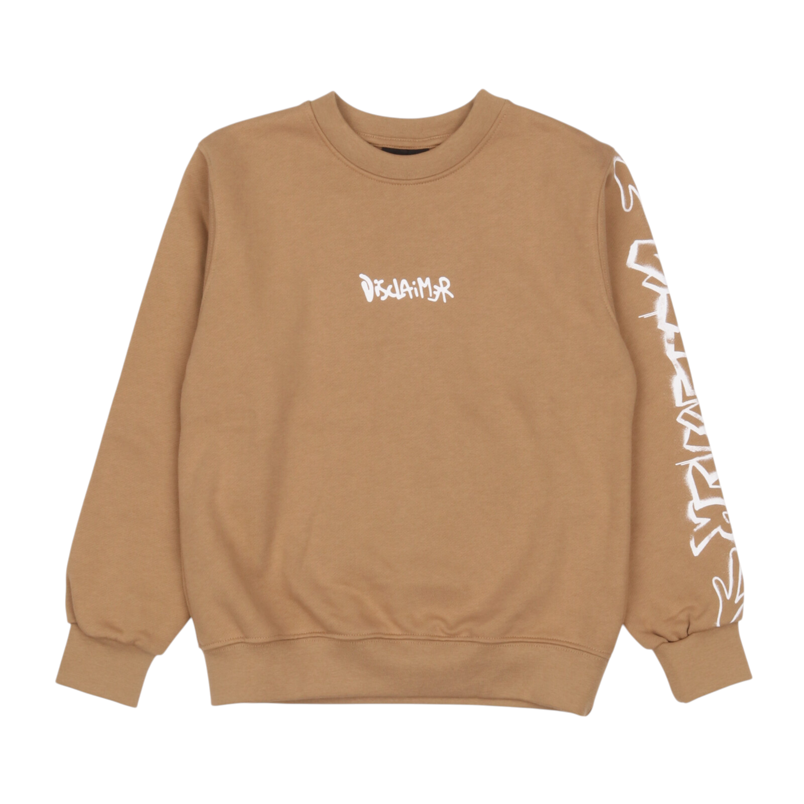 Felpa DISCLAIMER kids 24IDK58202 BEI DISCLAIMER