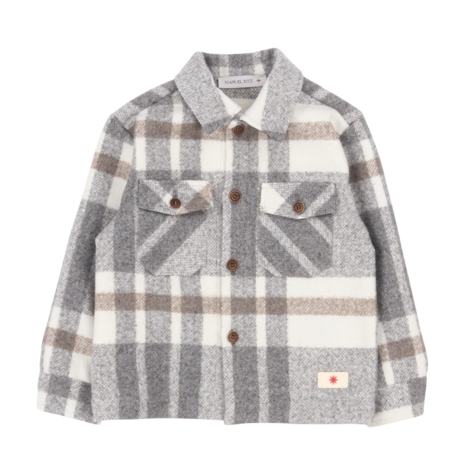 Camicia MANUEL RITZ kids MR1854 GRI MANUEL RITZ