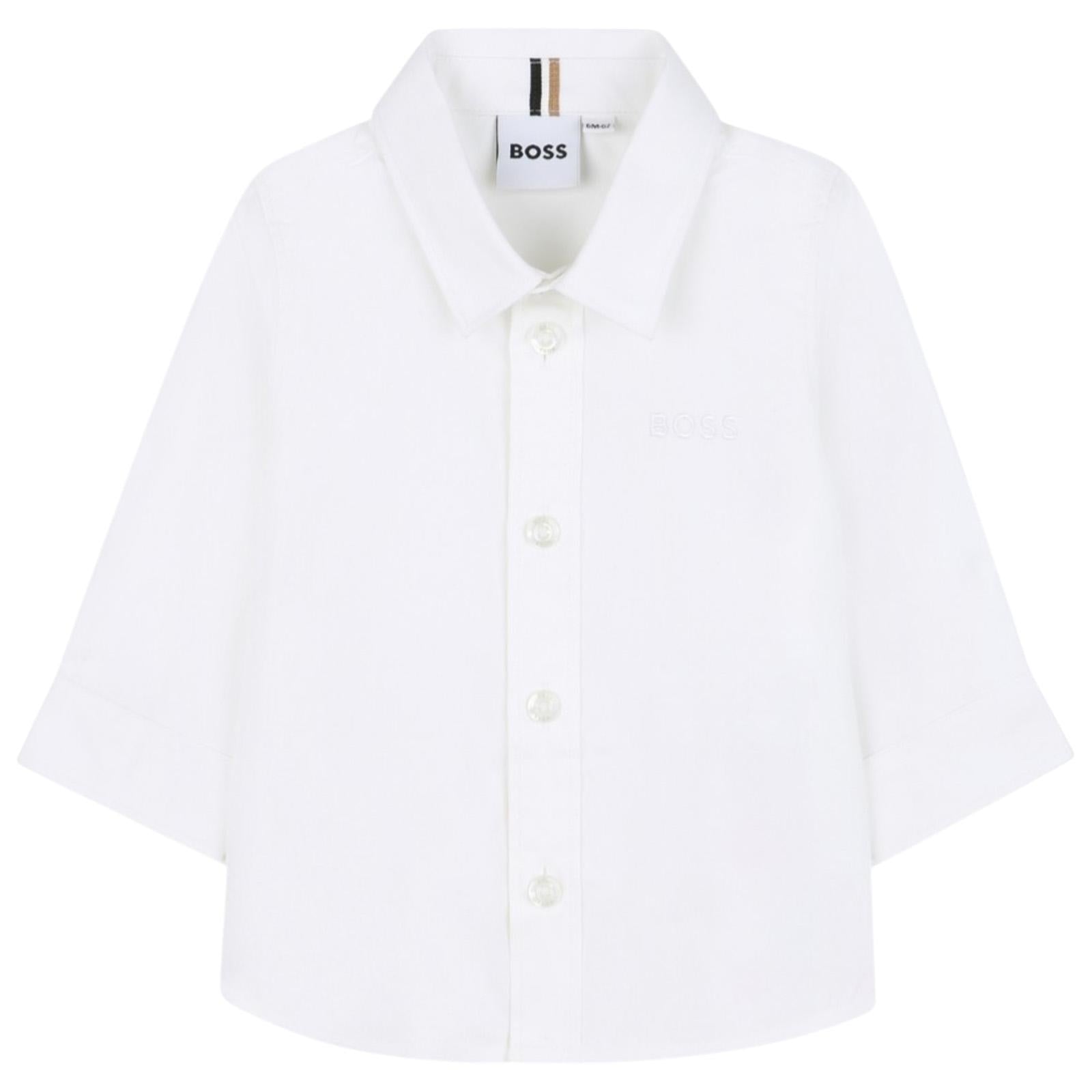 Camicia HUGO BOSS kids Bambino J52087 10P