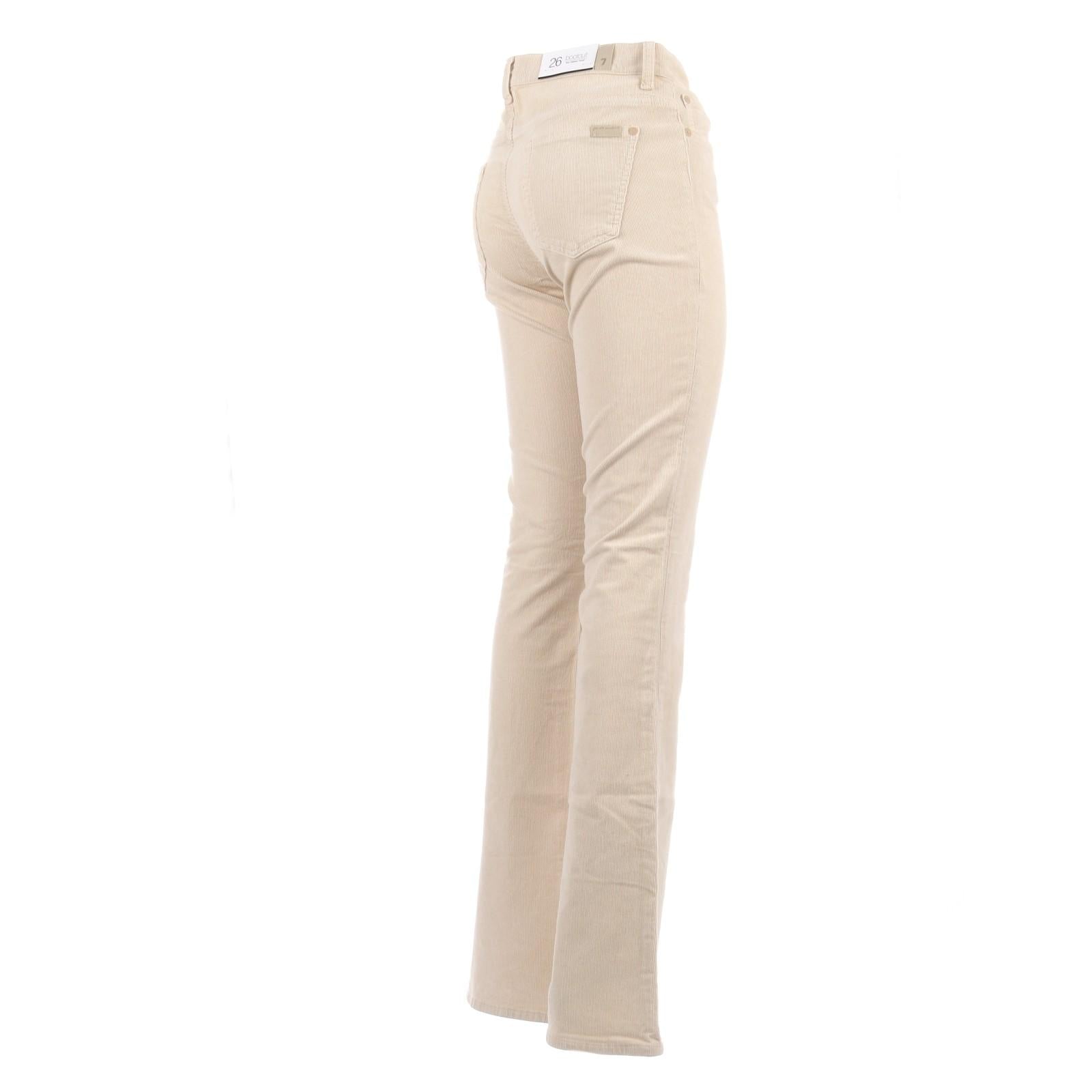 Pantalone 7 FOR AALL MANKIND JSWBV640 BEI 7 FOR ALL MANKIND
