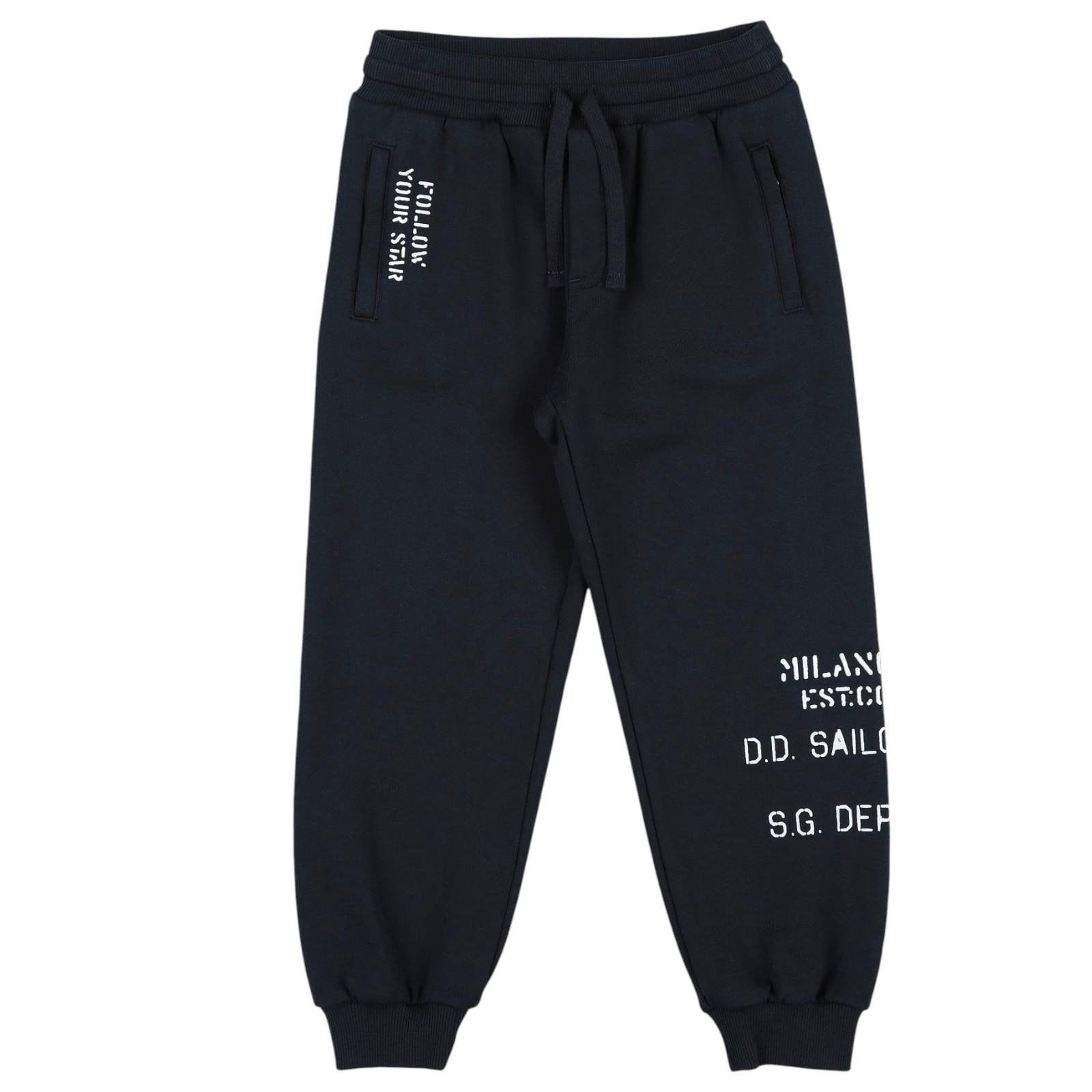 Pantalone DOLCE & GABBANA kids L4JPFL-G7D0B B0665 DOLCE & GABBANA