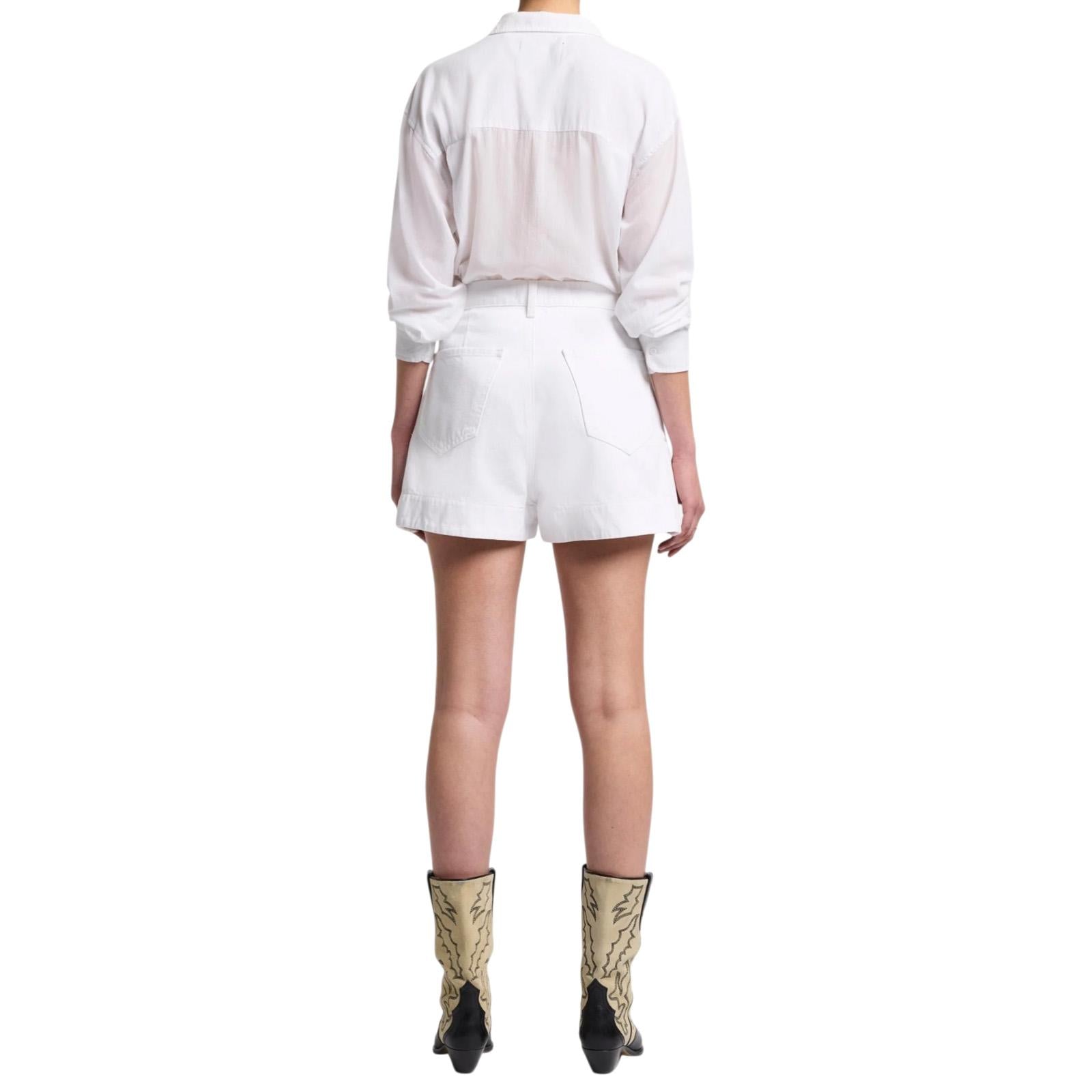 Shorts 7 FOR ALL MANKIND Donna TAILORED-SLOUCH-SHORT 7U744795-WTE