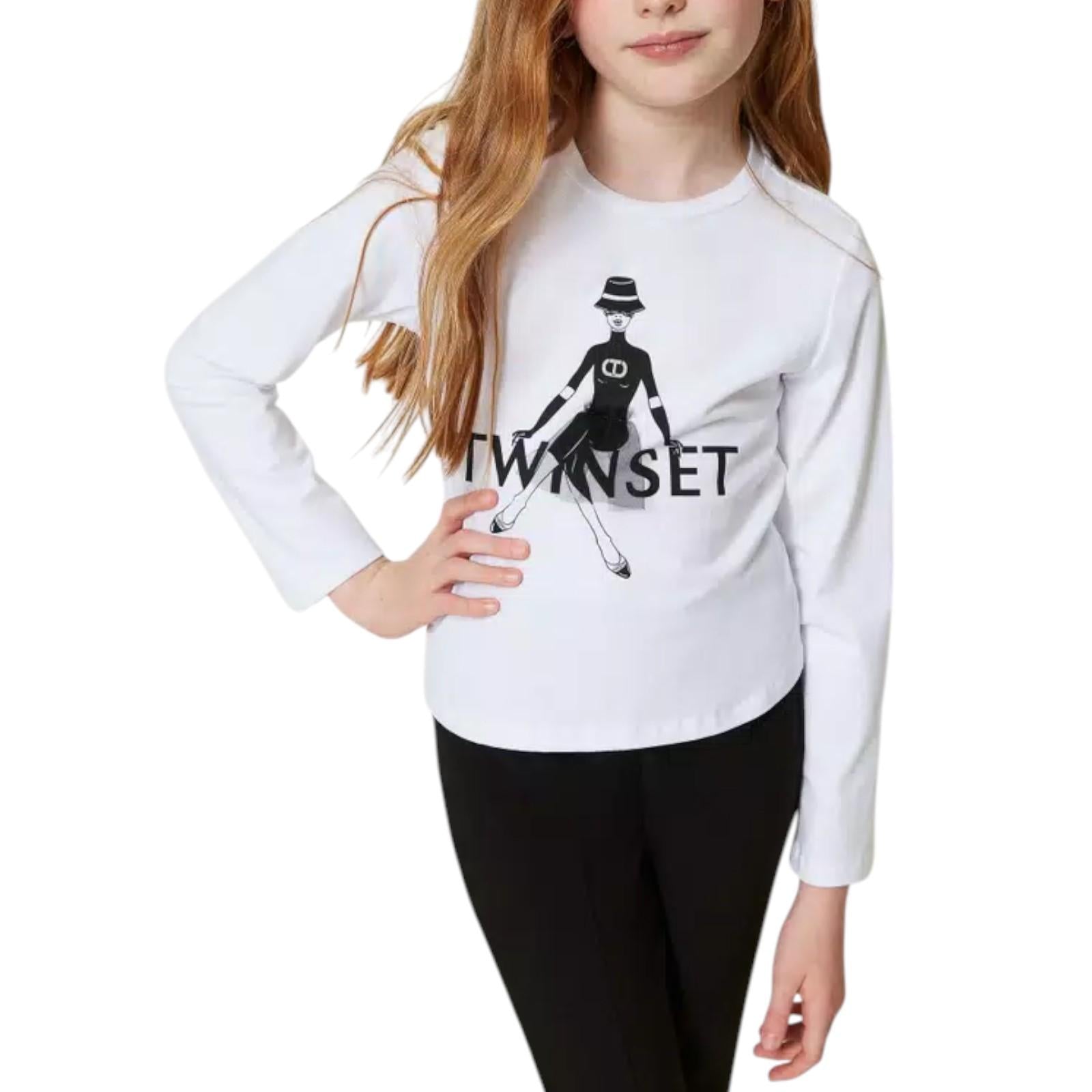 Maglia TWINSET kids 242GJ2420 00526 TWINSET