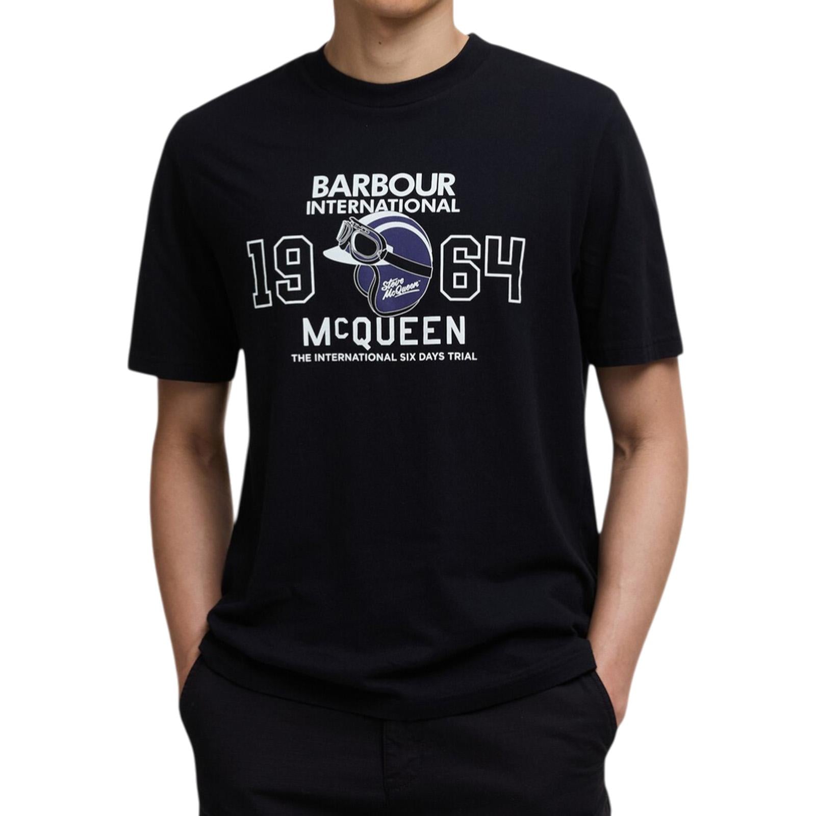 T-shirt BARBOUR MTS1438 BK11 BARBOUR
