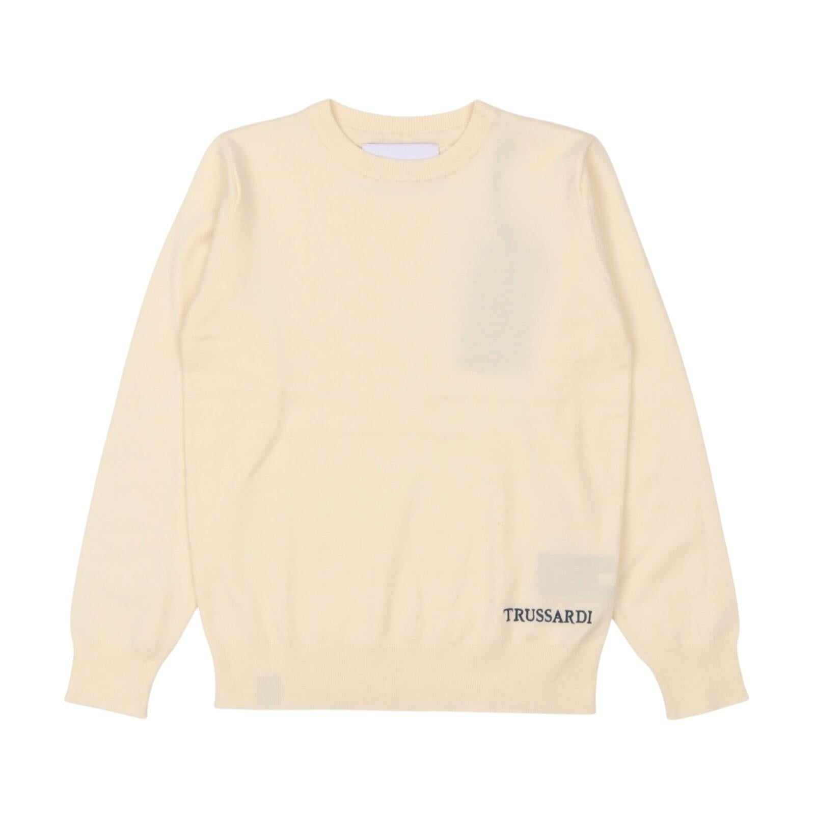 Maglione TRUSSARDI kids TBA24055MA-RI CRE TRUSSARDI