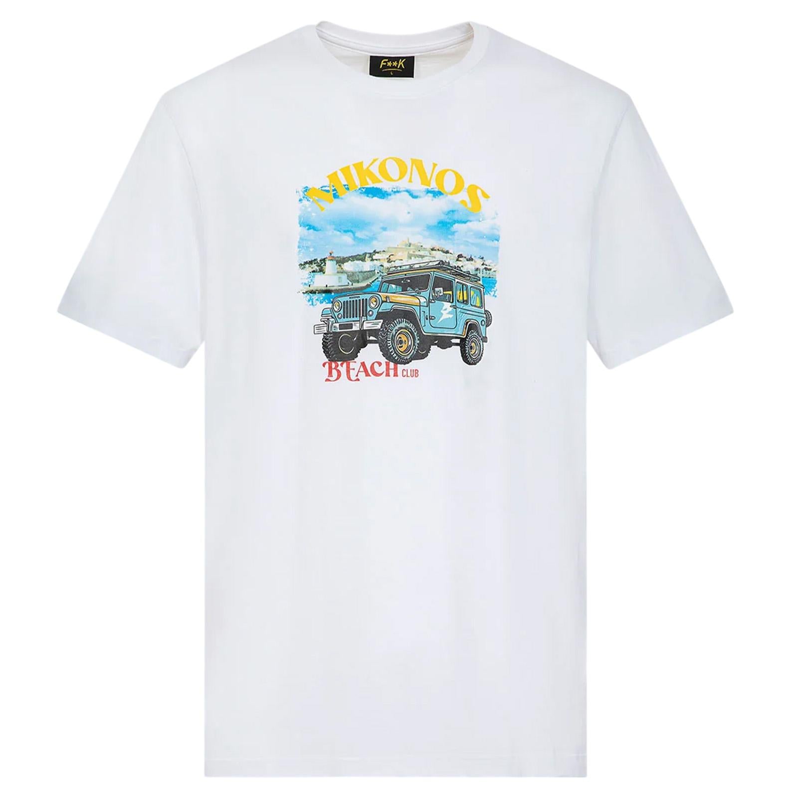 T-shirt FK Uomo FK25-M01TS75 WH