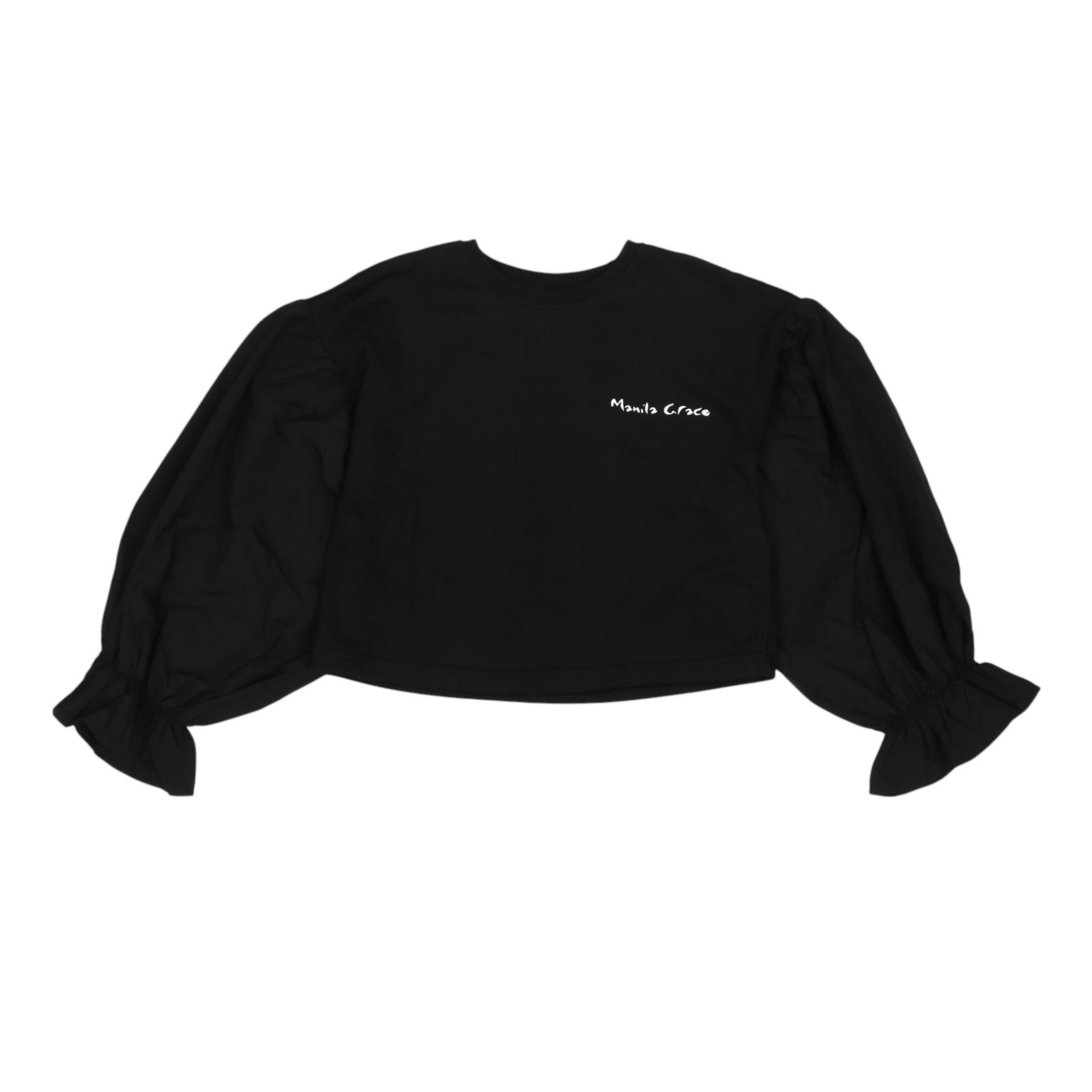 Felpa MANILA GRACE kids MG437 NER MANILA GRACE