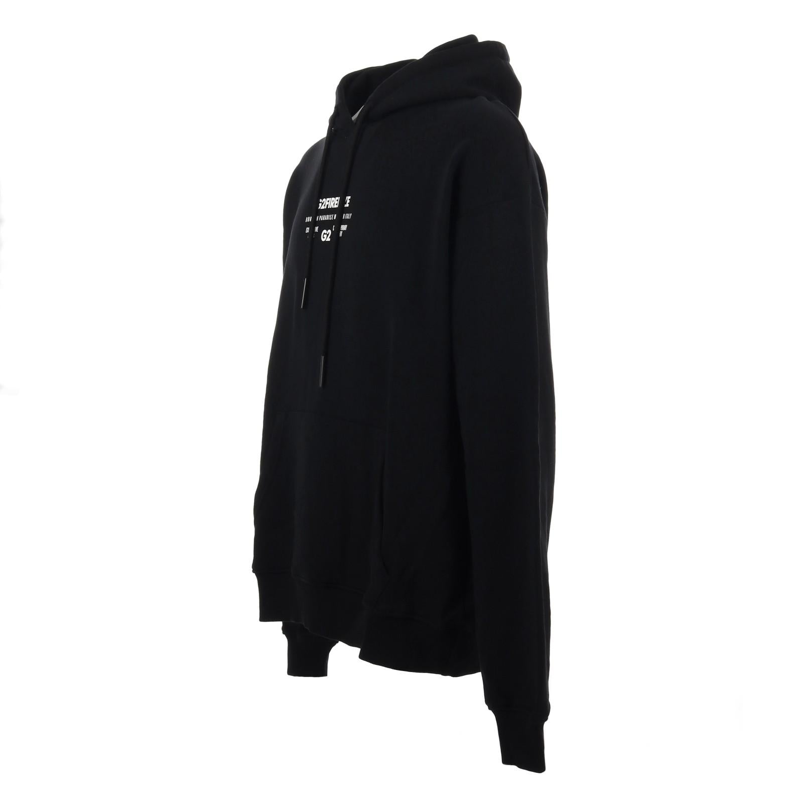 Felpa G2 FIRENZE FELPA-CAPPUCCIO NER G2 FIRENZE