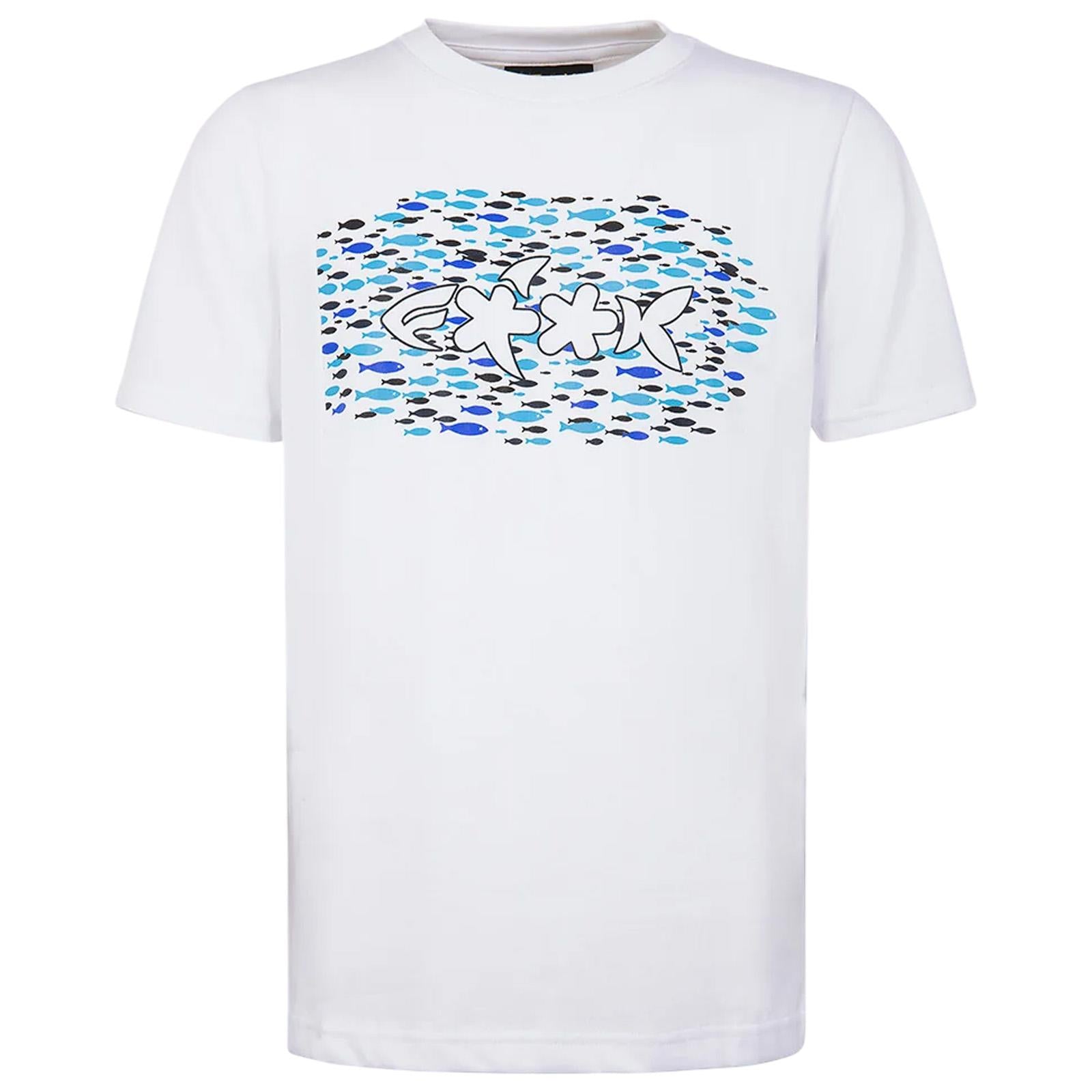 T-shirt FK kids Bambino FJ25-J01TS99 WH