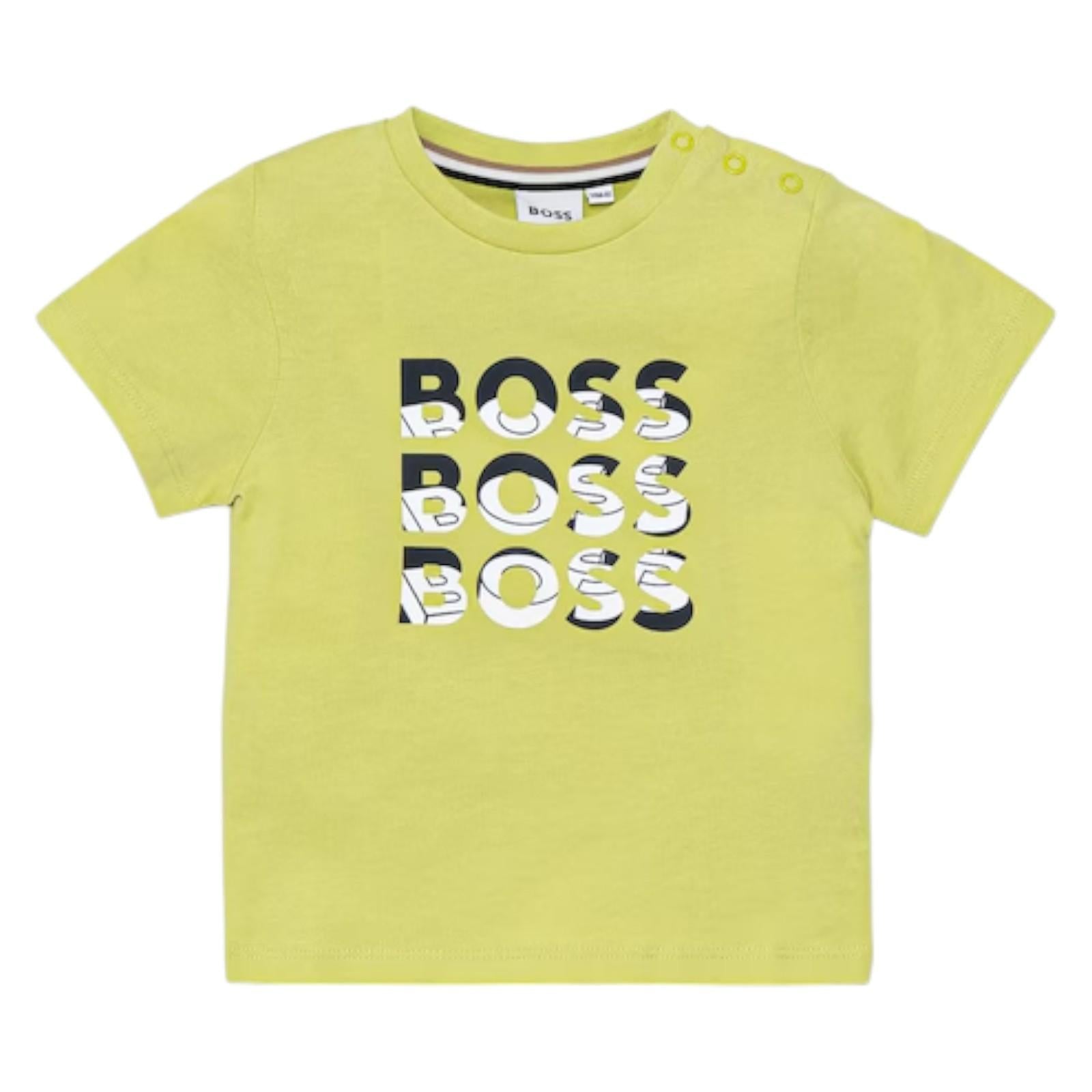 T-shirt HUGO BOSS kids Bambino J52113 607